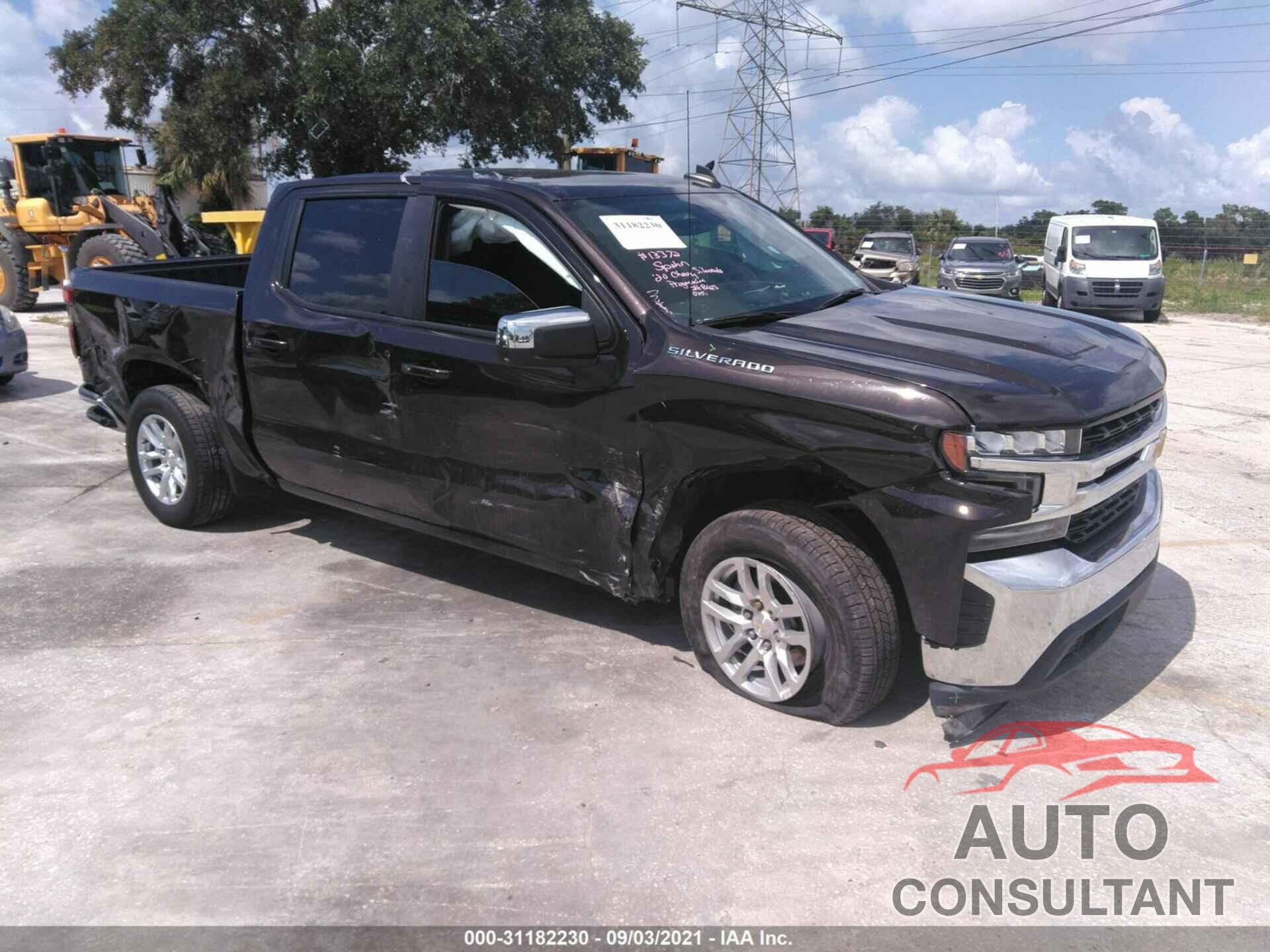 CHEVROLET SILVERADO 1500 2020 - 3GCPWCED0LG179957