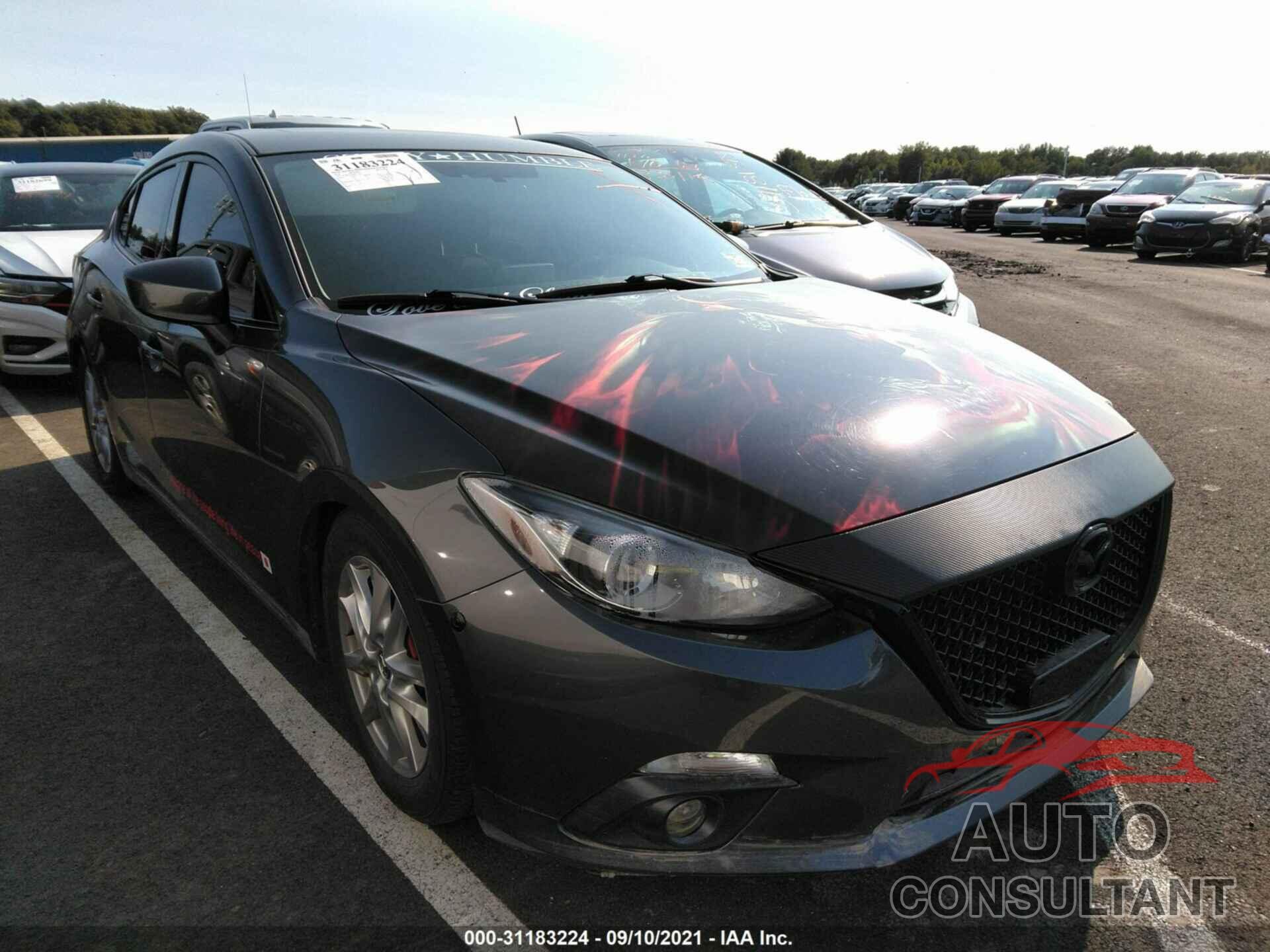 MAZDA MAZDA3 2016 - JM1BM1W78G1314071