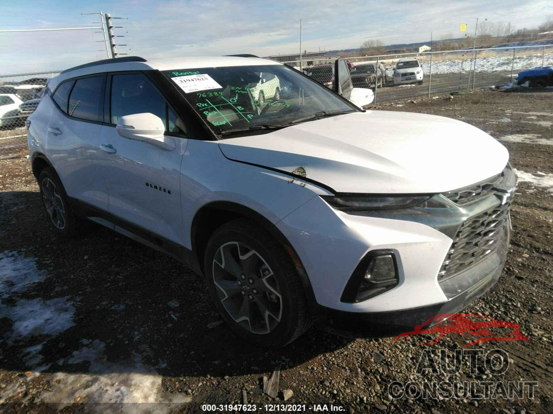 CHEVROLET BLAZER 2019 - 3GNKBJRS6KS682575