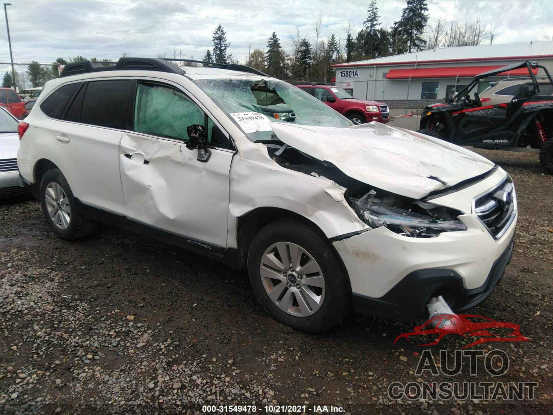 SUBARU OUTBACK 2018 - 4S4BSAFCXJ3357224