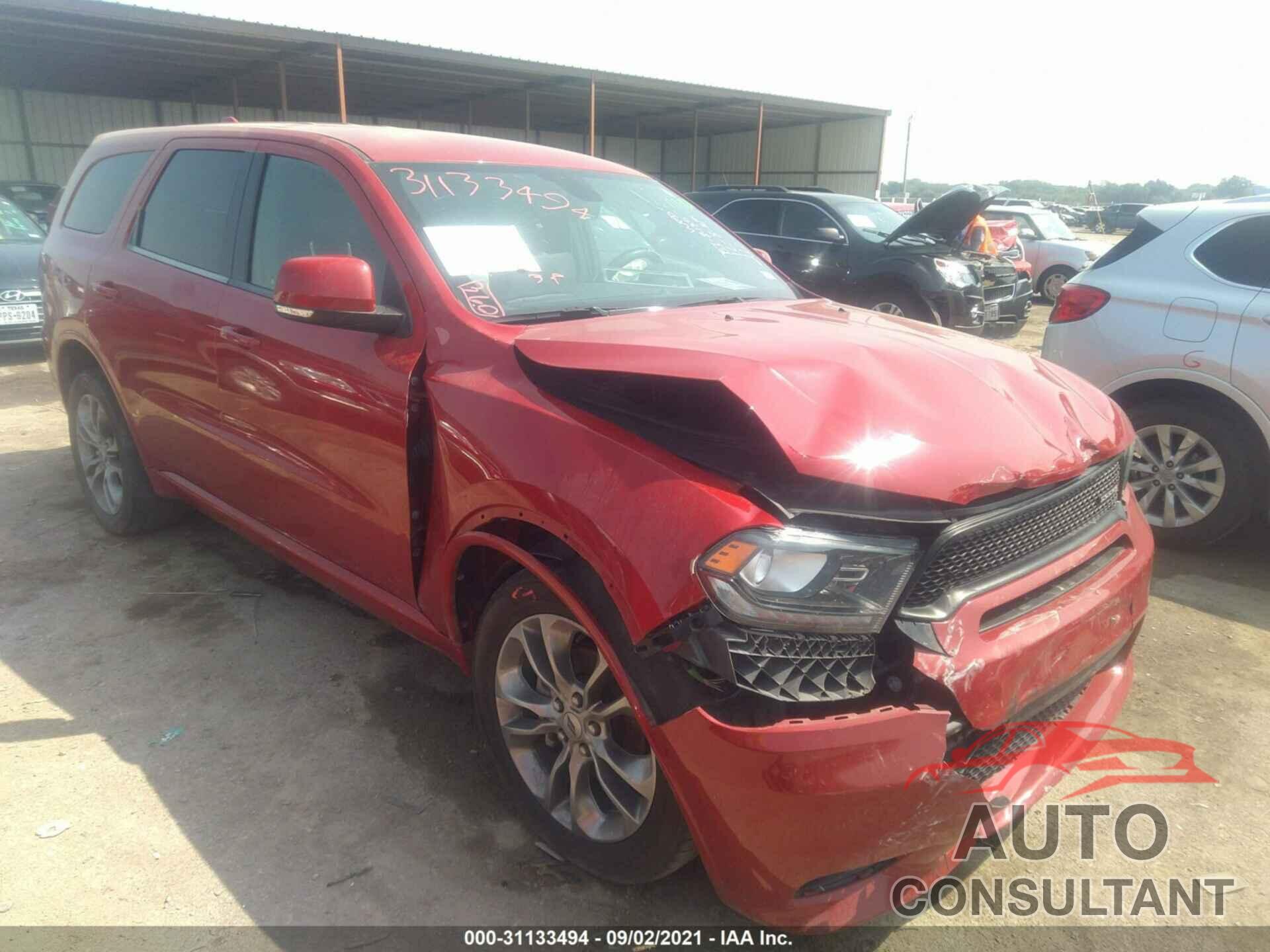 DODGE DURANGO 2019 - 1C4RDJDG7KC755740