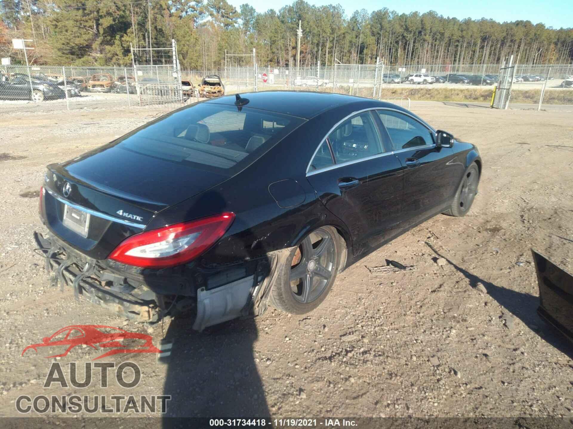 MERCEDES-BENZ CLS-CLASS 2013 - WDDLJ9BB5DA075845