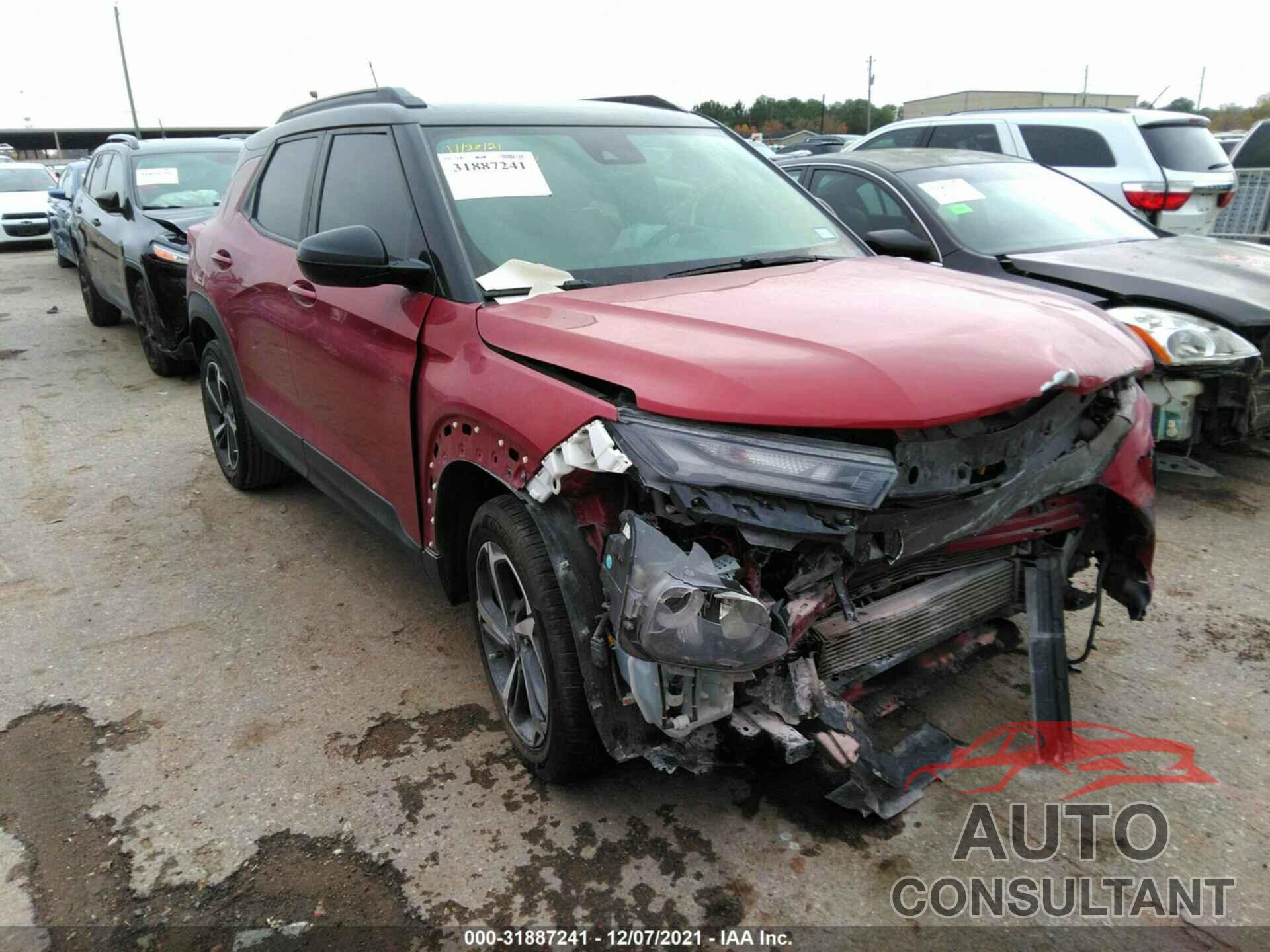 CHEVROLET TRAILBLAZER 2021 - KL79MTSL6MB009166