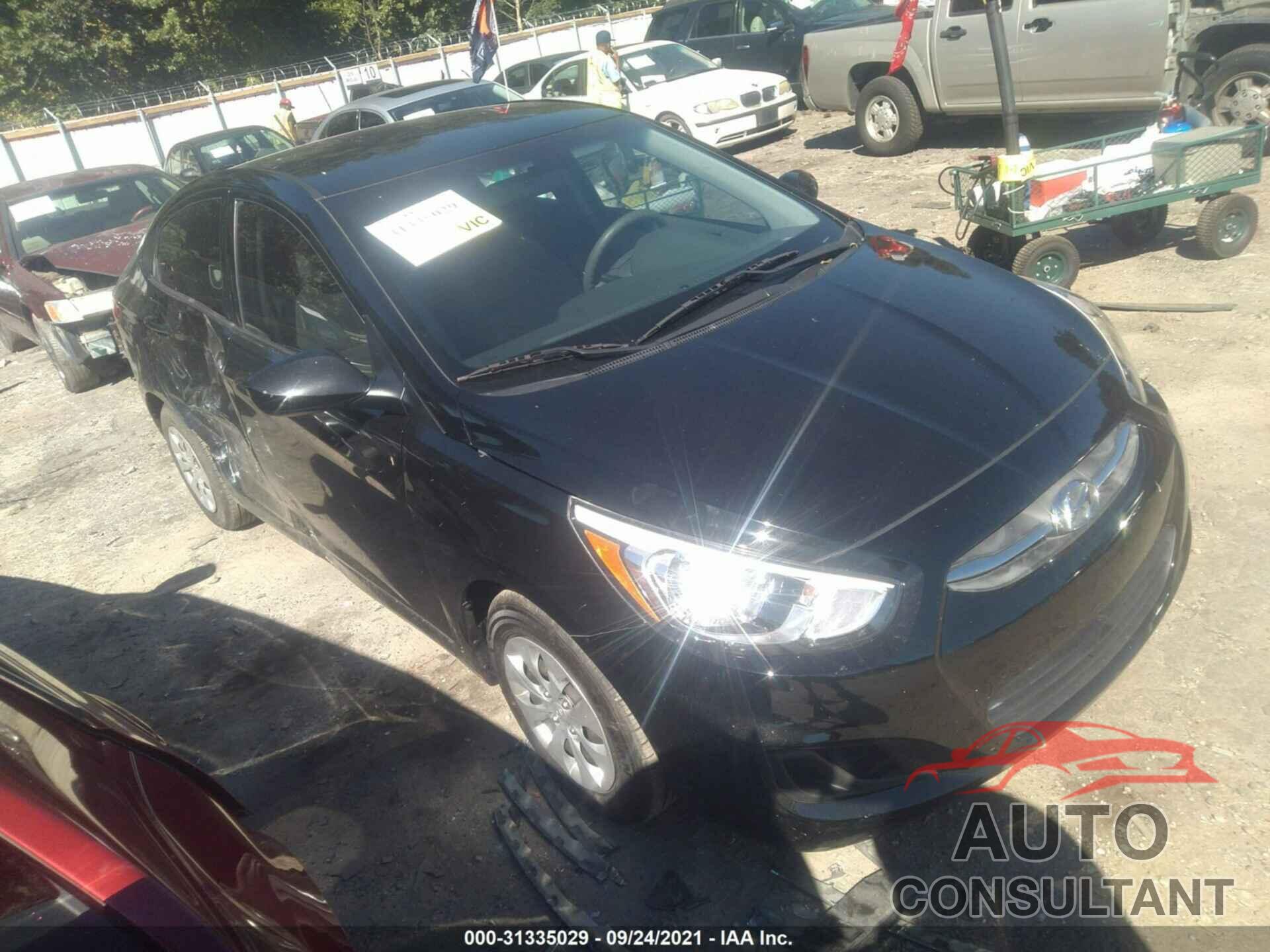HYUNDAI ACCENT 2017 - KMHCT4AE3HU345853