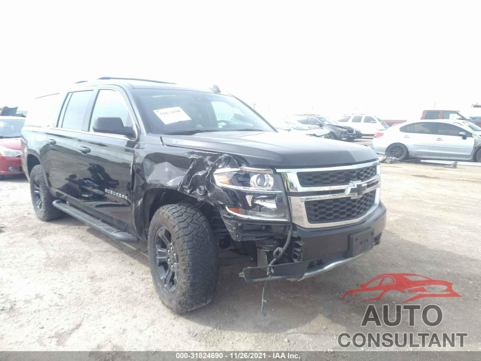 CHEVROLET SUBURBAN 2019 - 1GNSKHKC5KR296874