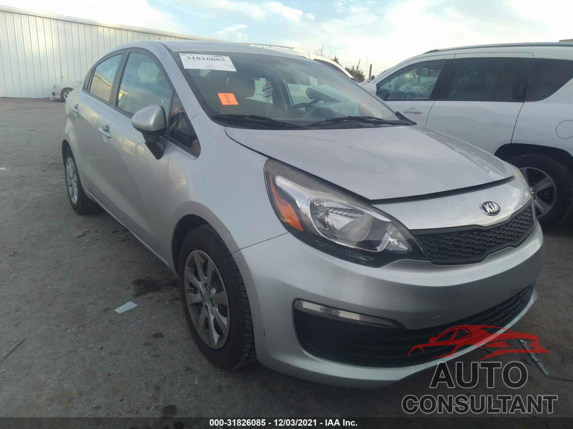 KIA RIO 2017 - KNADM4A32H6049552