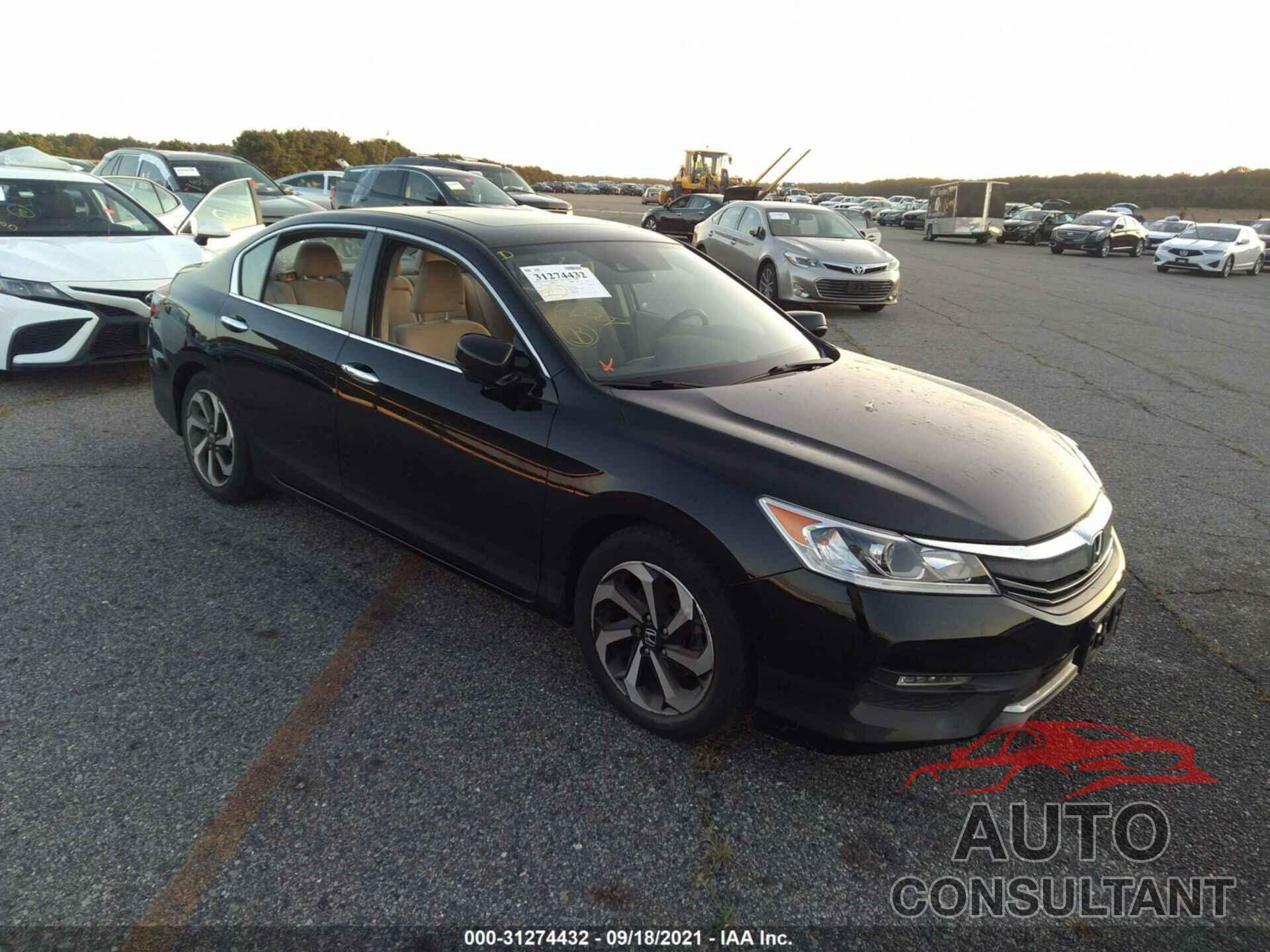 HONDA ACCORD SEDAN 2016 - 1HGCR2F07GA028034