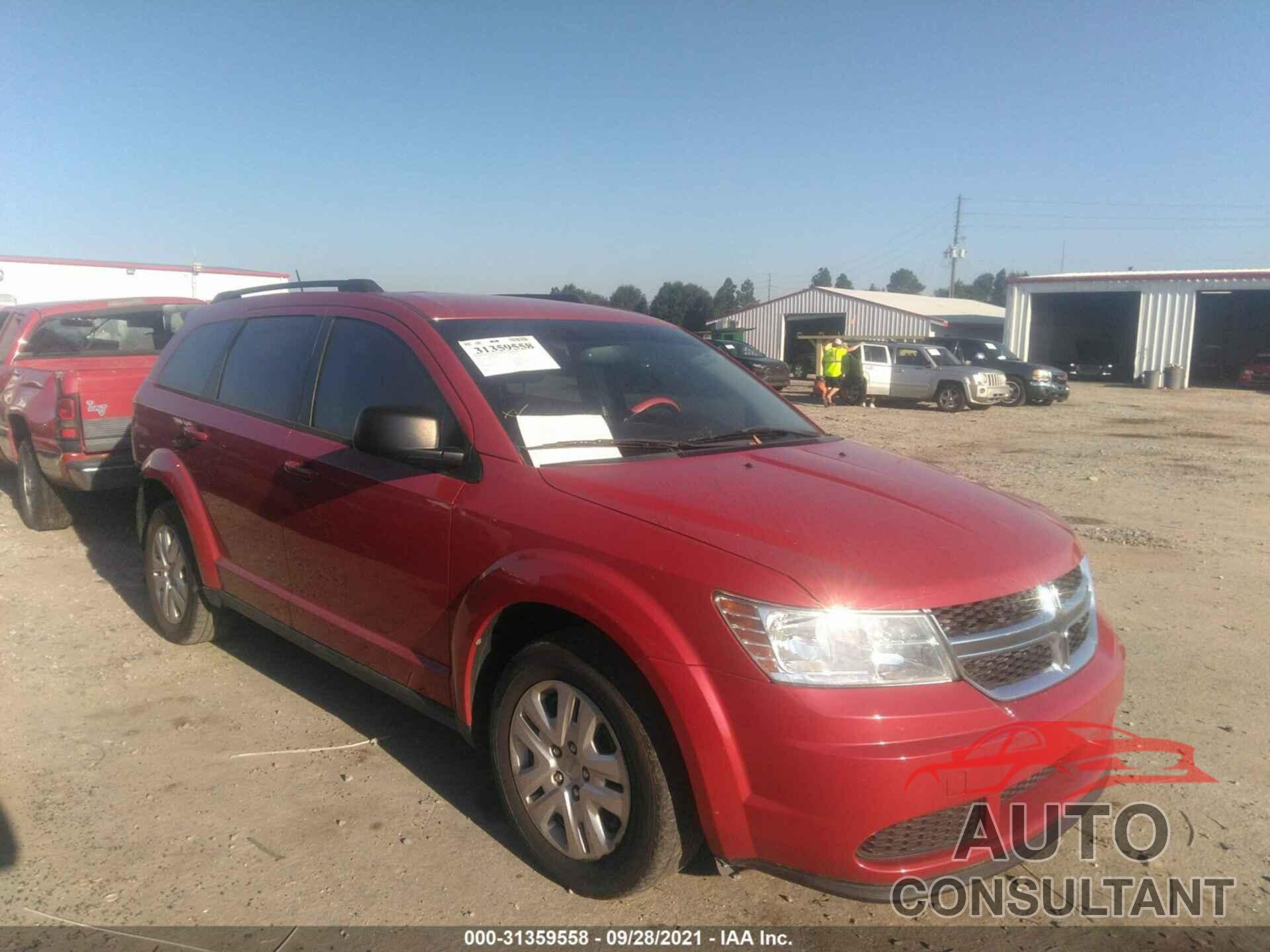 DODGE JOURNEY 2016 - 3C4PDCAB4GT110650