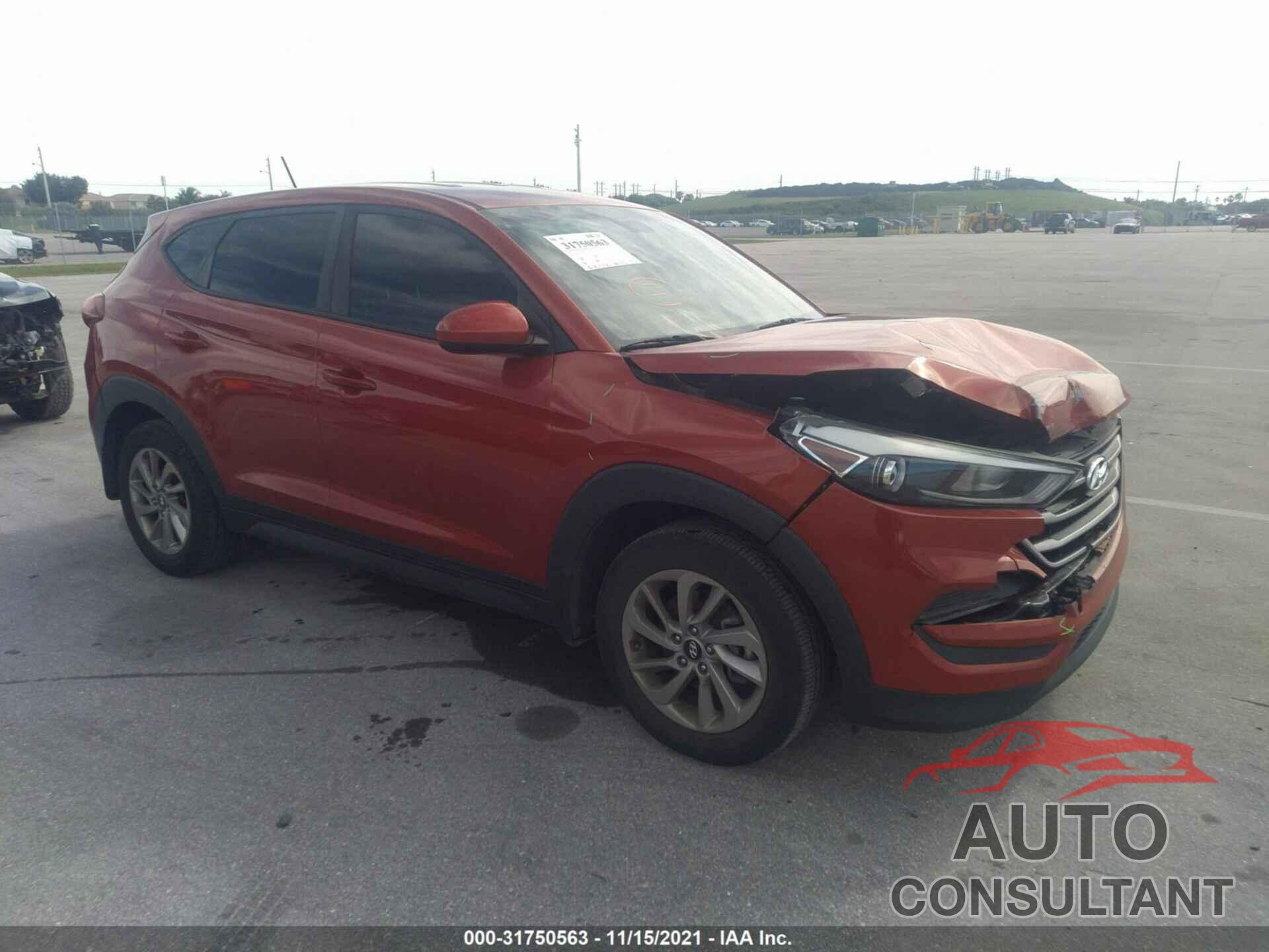 HYUNDAI TUCSON 2017 - KM8J23A44HU539559