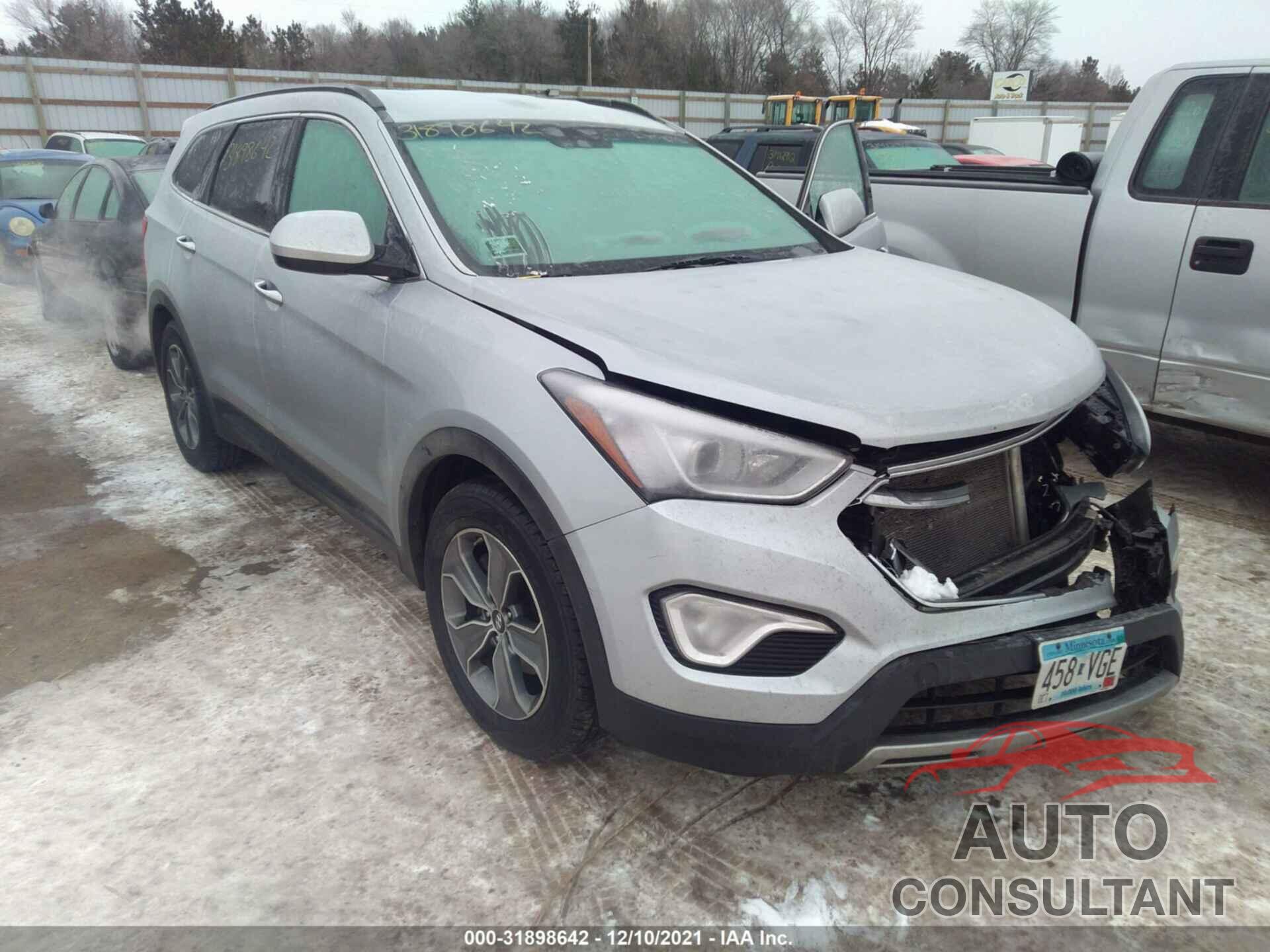HYUNDAI SANTA FE 2016 - KM8SMDHF9GU143752