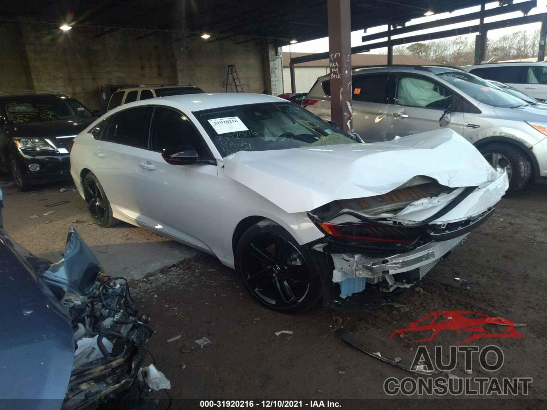 HONDA ACCORD SEDAN 2021 - 1HGCV1F43MA050830