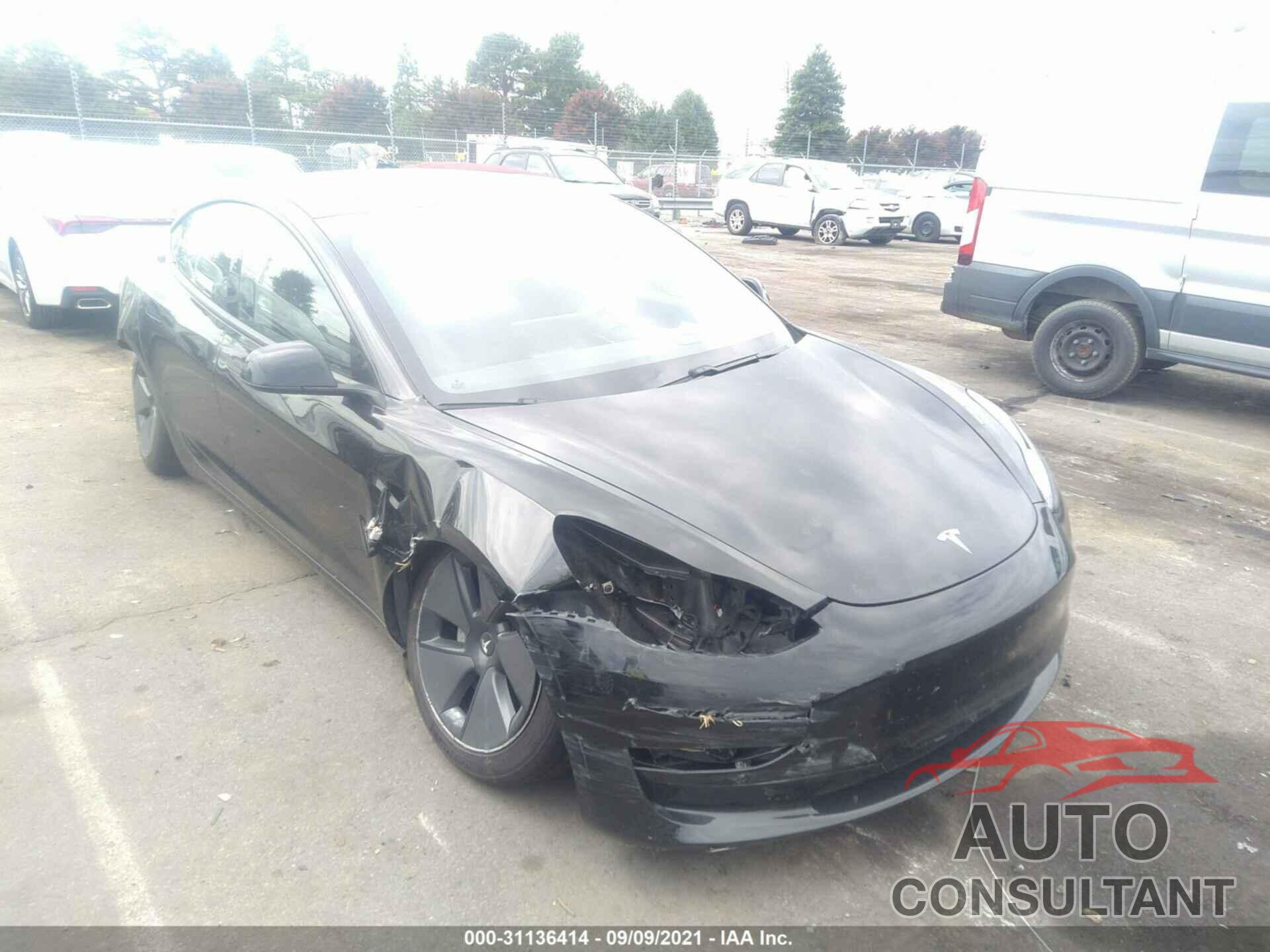 TESLA MODEL 3 2021 - 5YJ3E1EA4MF853451