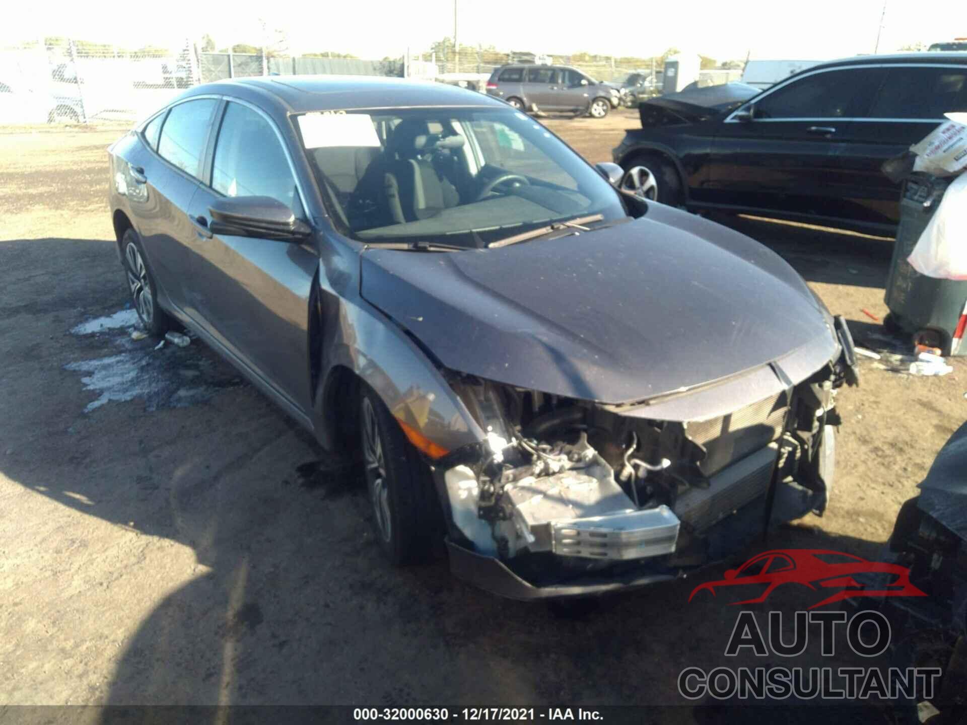 HONDA CIVIC SEDAN 2016 - 19XFC1F33GE221005