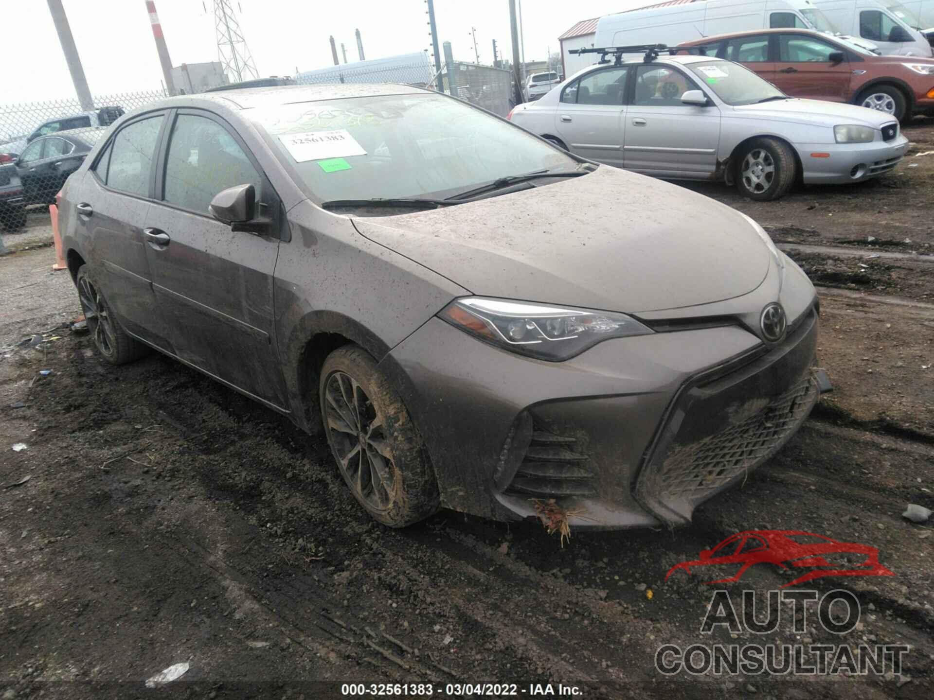 TOYOTA COROLLA 2018 - 2T1BURHE7JC027253