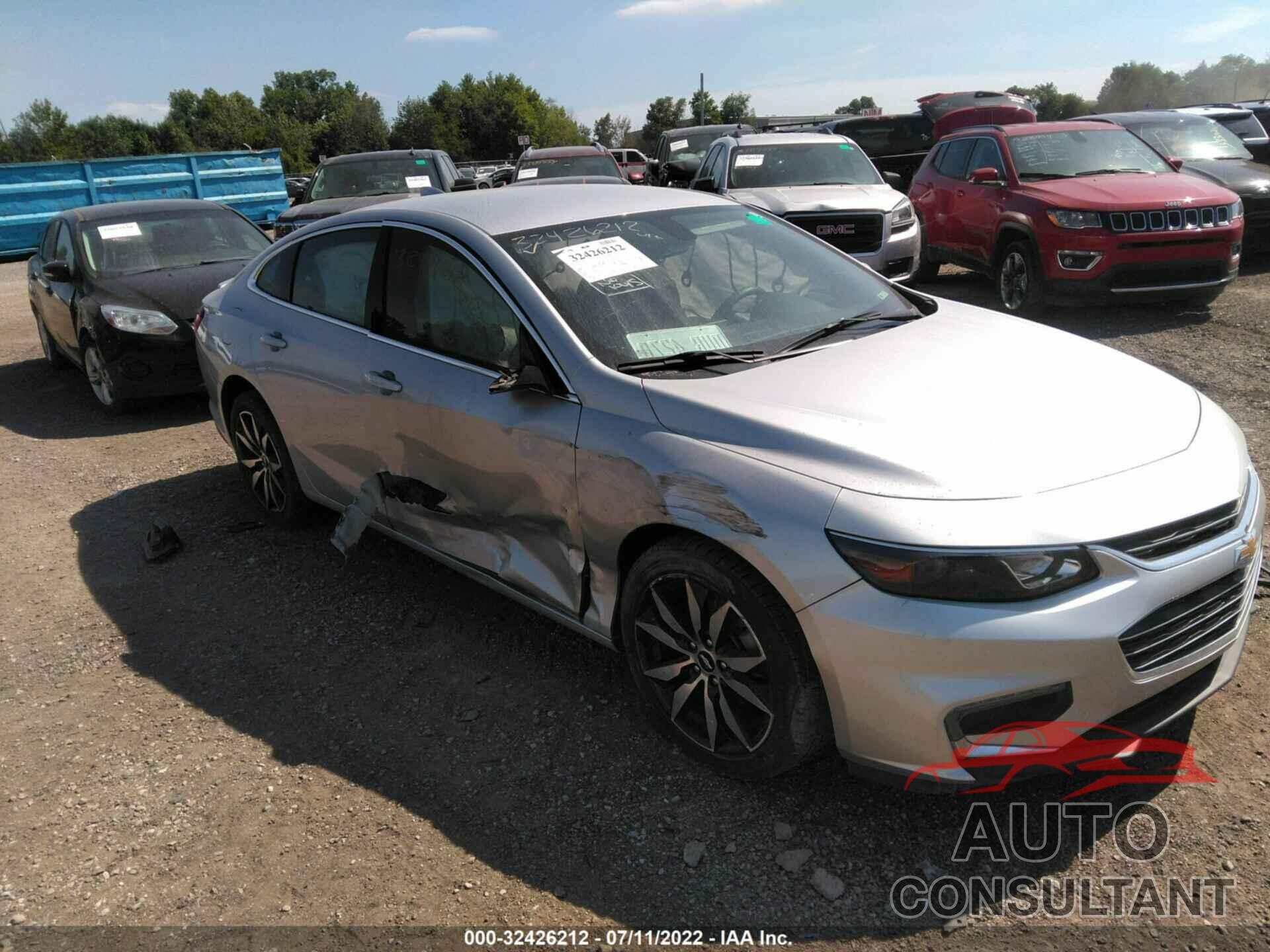 CHEVROLET MALIBU 2017 - 1G1ZE5ST1HF226658
