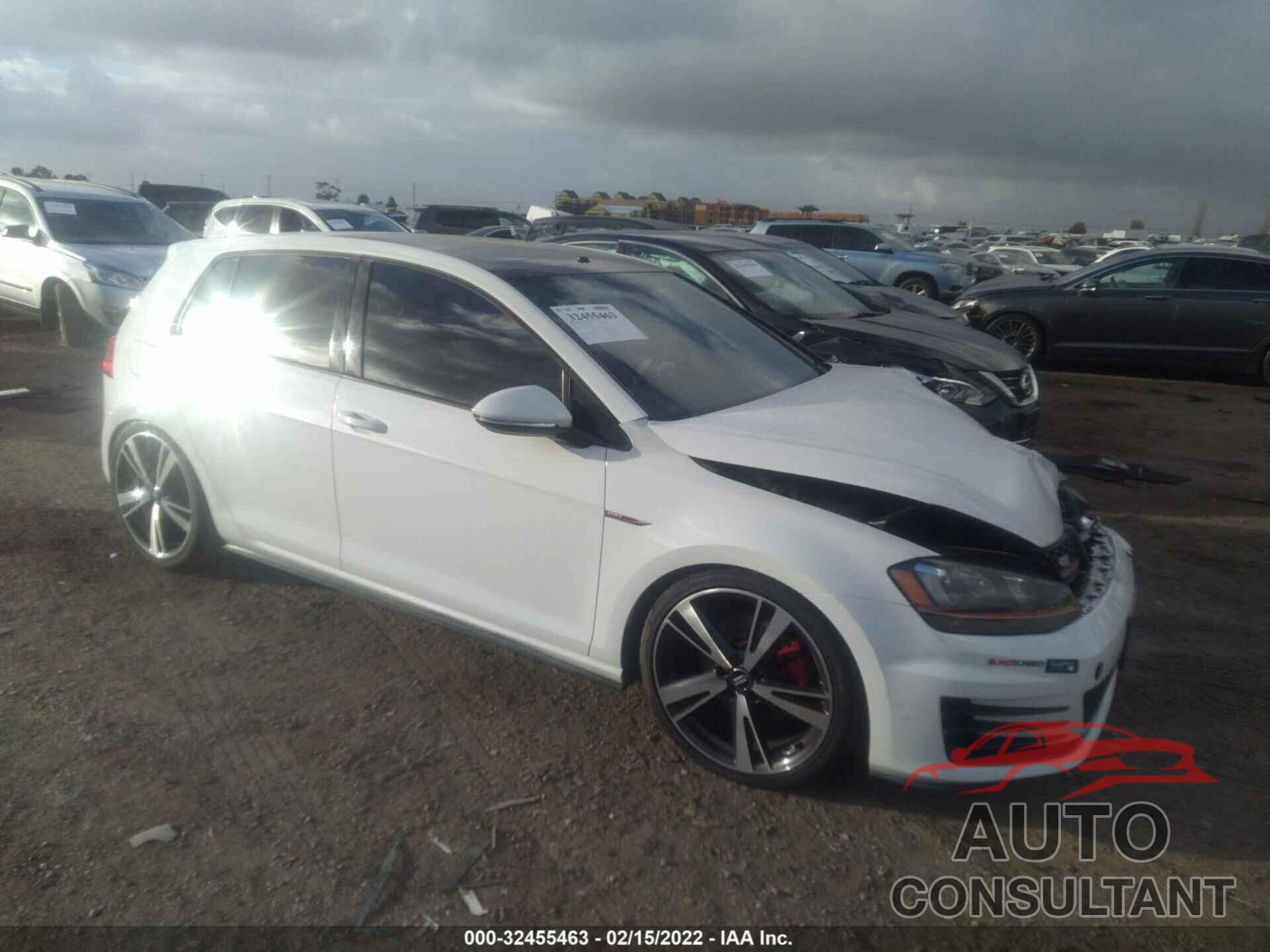 VOLKSWAGEN GOLF GTI 2016 - 3VW4T7AU1GM041678
