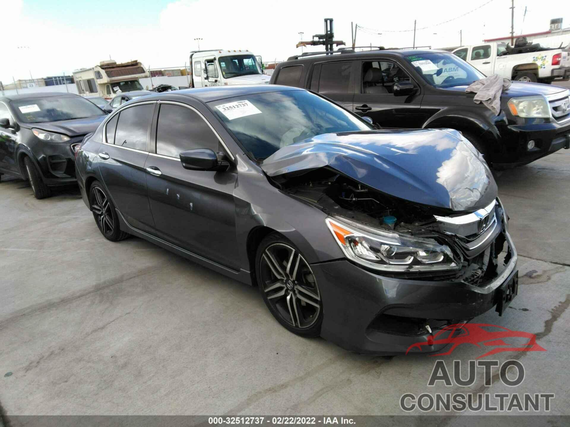 HONDA ACCORD SEDAN 2017 - 1HGCR2F52HA248467