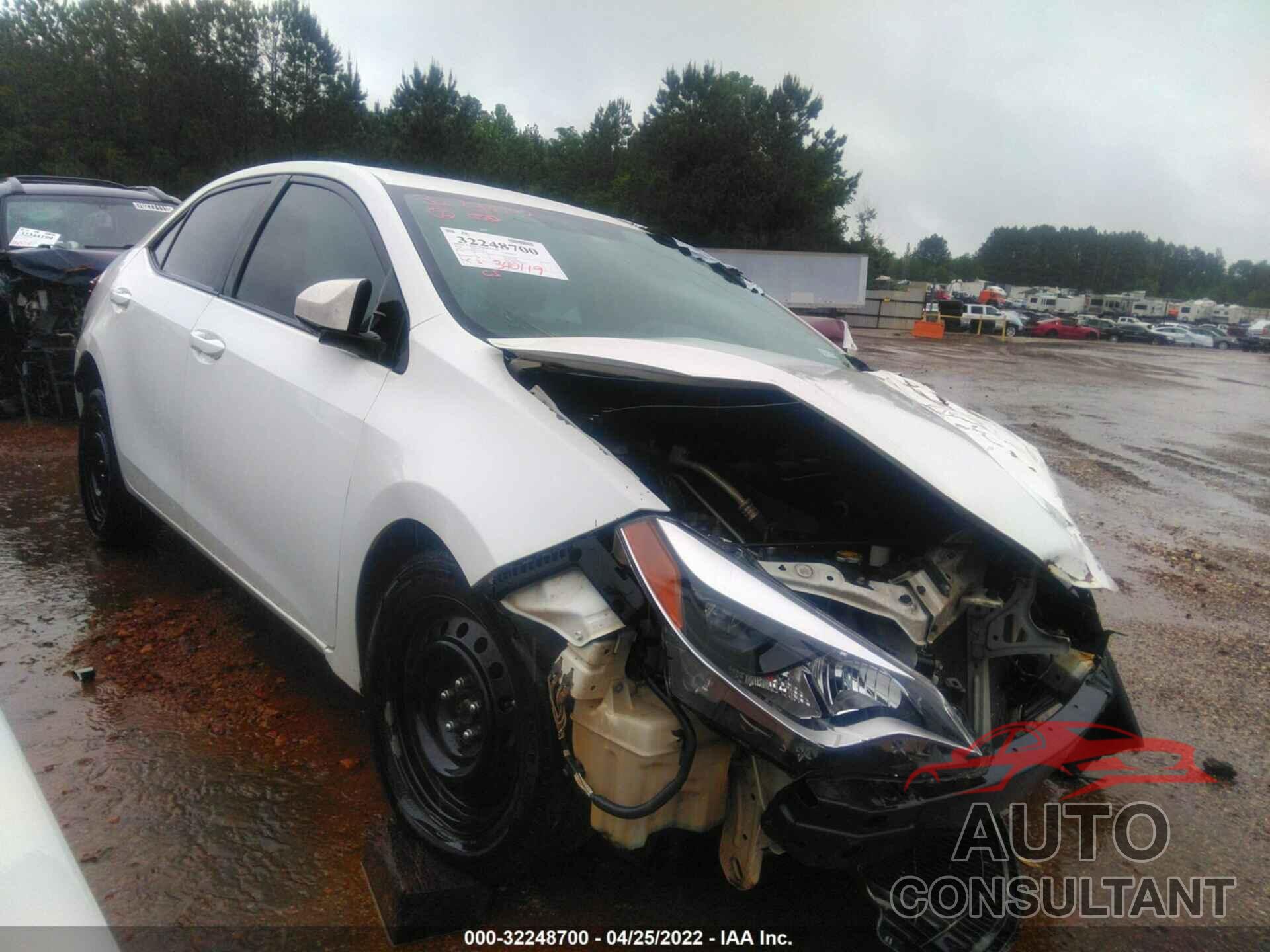 TOYOTA COROLLA 2016 - 5YFBURHE2GP513610