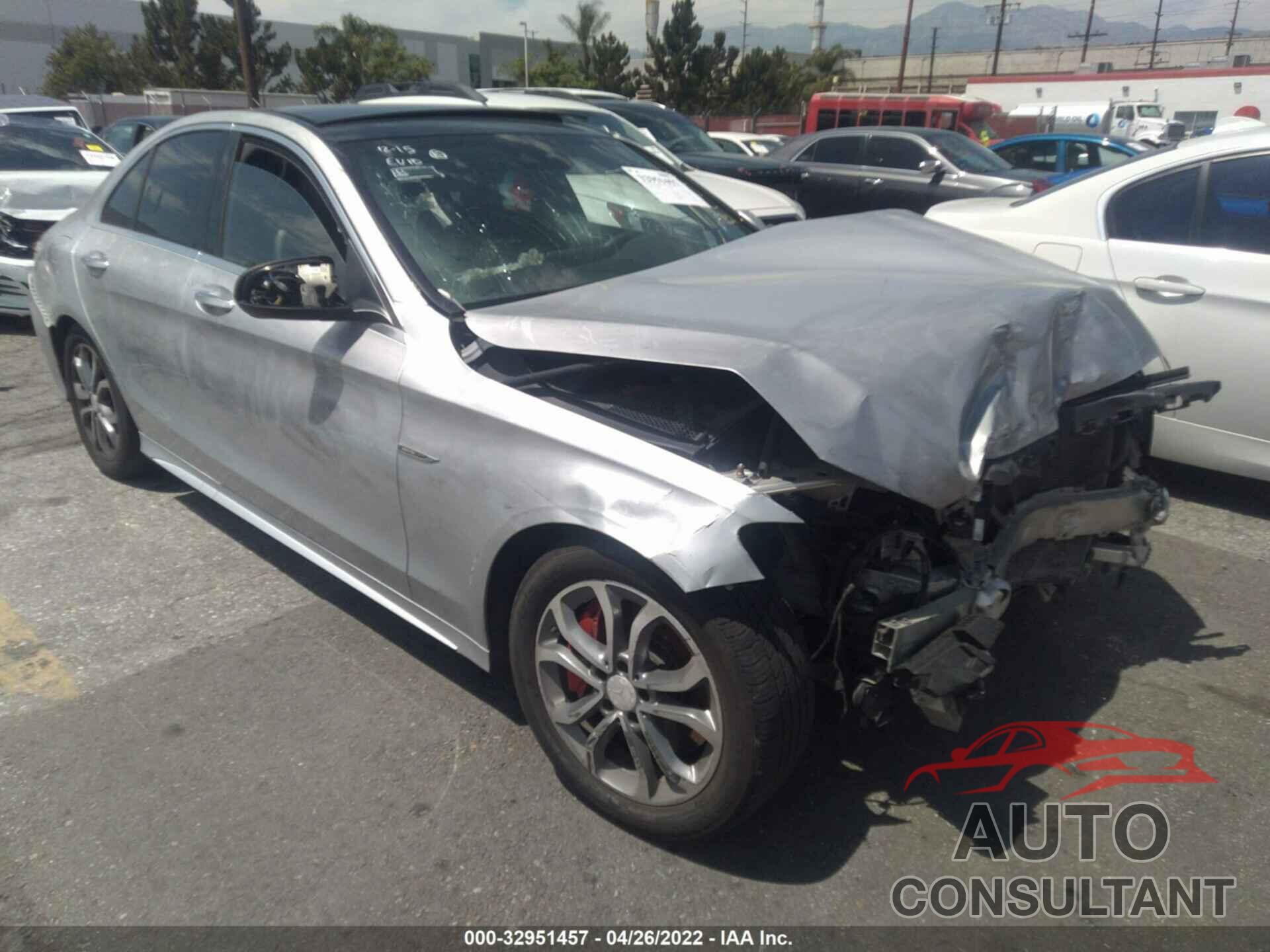 MERCEDES-BENZ C-CLASS 2016 - 55SWF4JB6GU146087