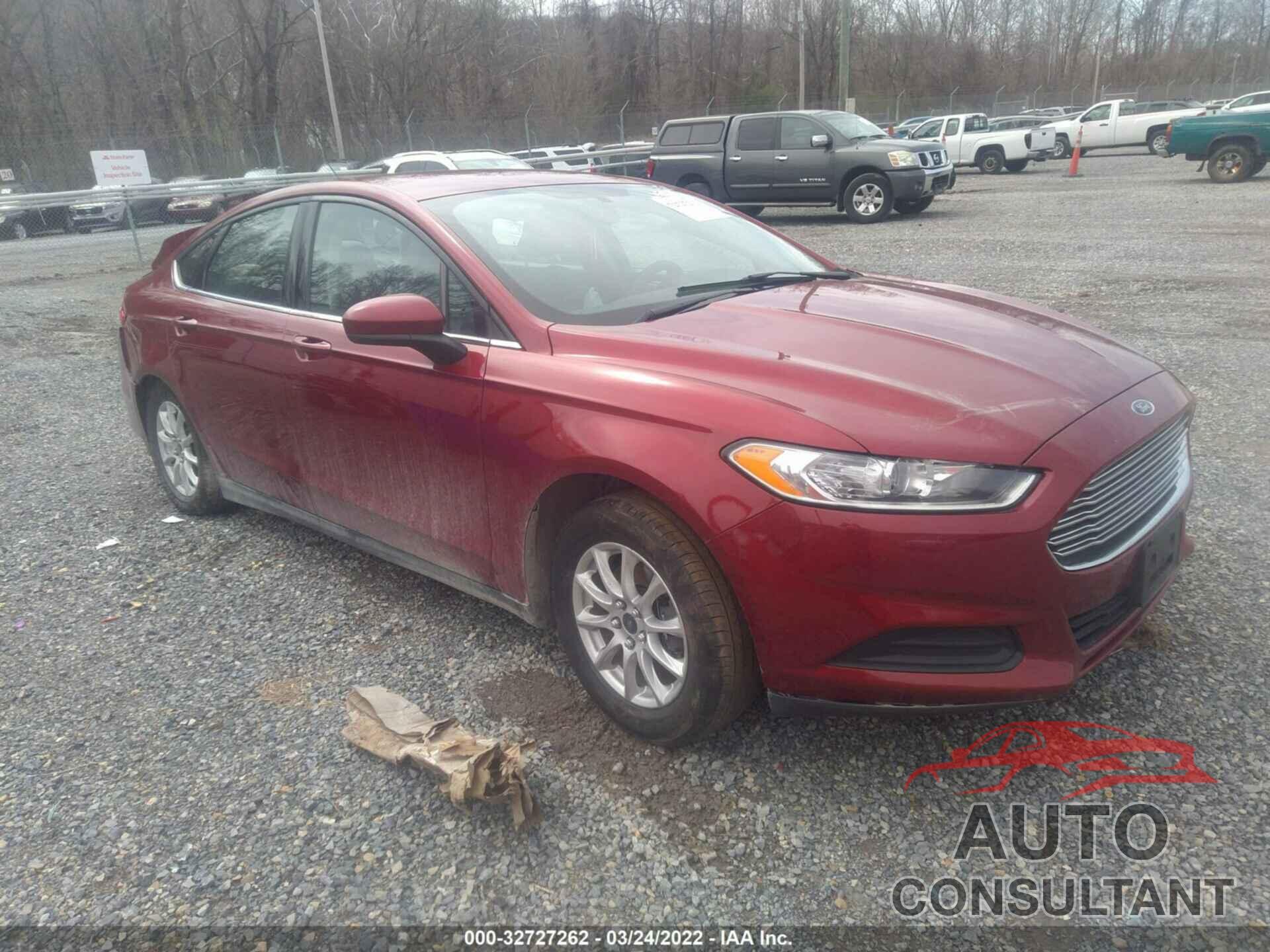 FORD FUSION 2016 - 3FA6P0G79GR375362