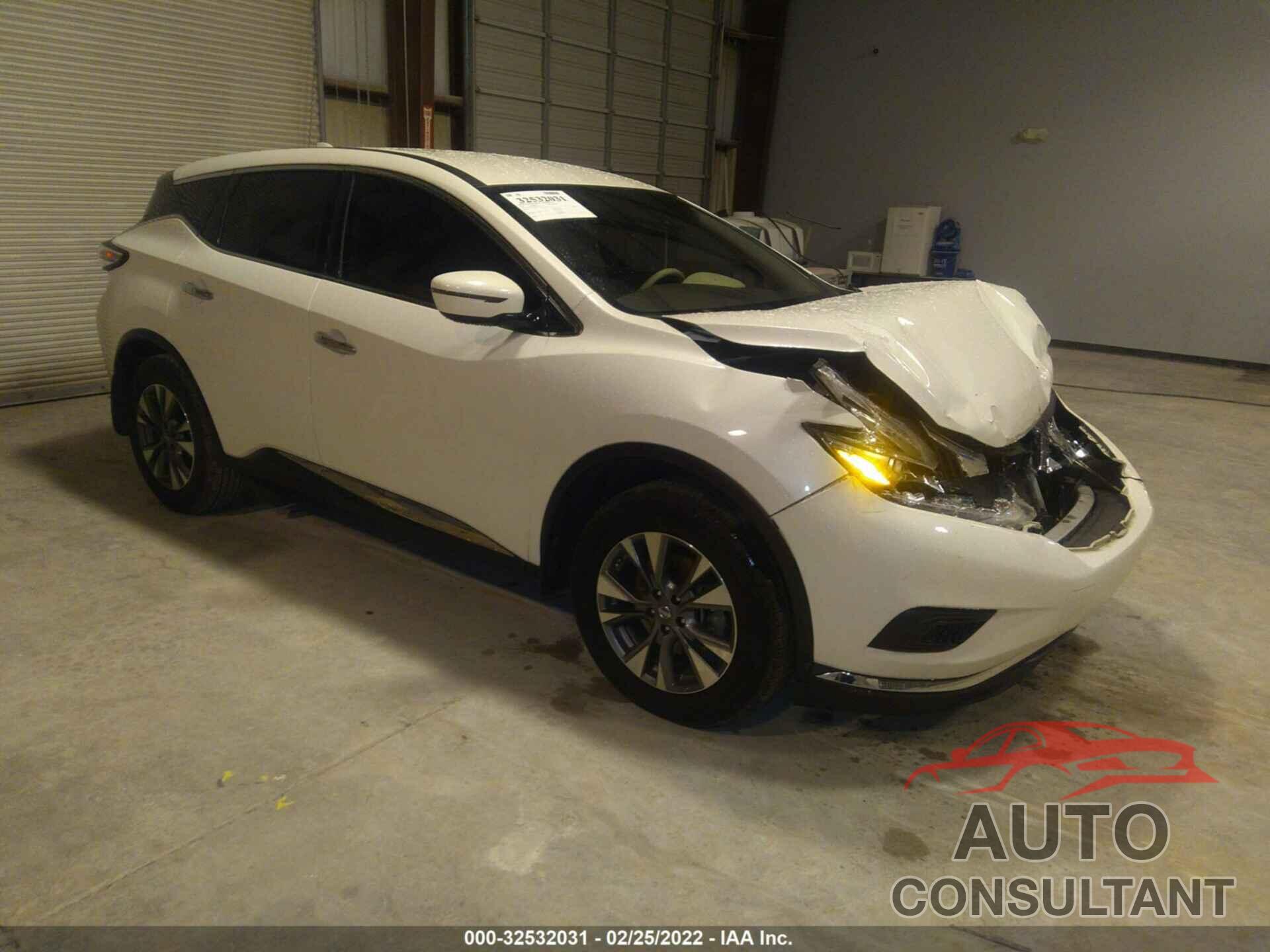 NISSAN MURANO 2017 - 5N1AZ2MG4HN145999