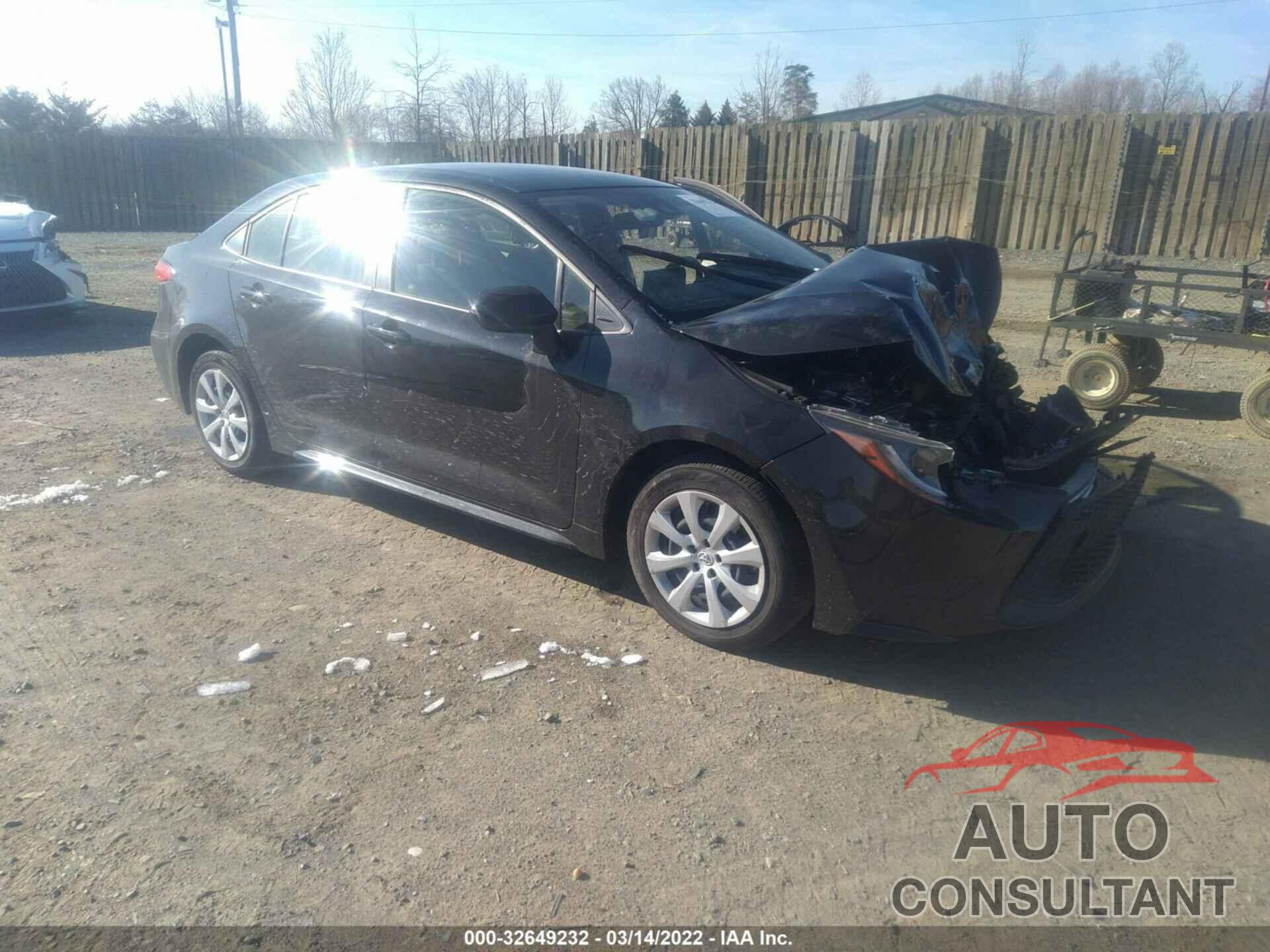 TOYOTA COROLLA 2020 - JTDEPRAE9LJ059272