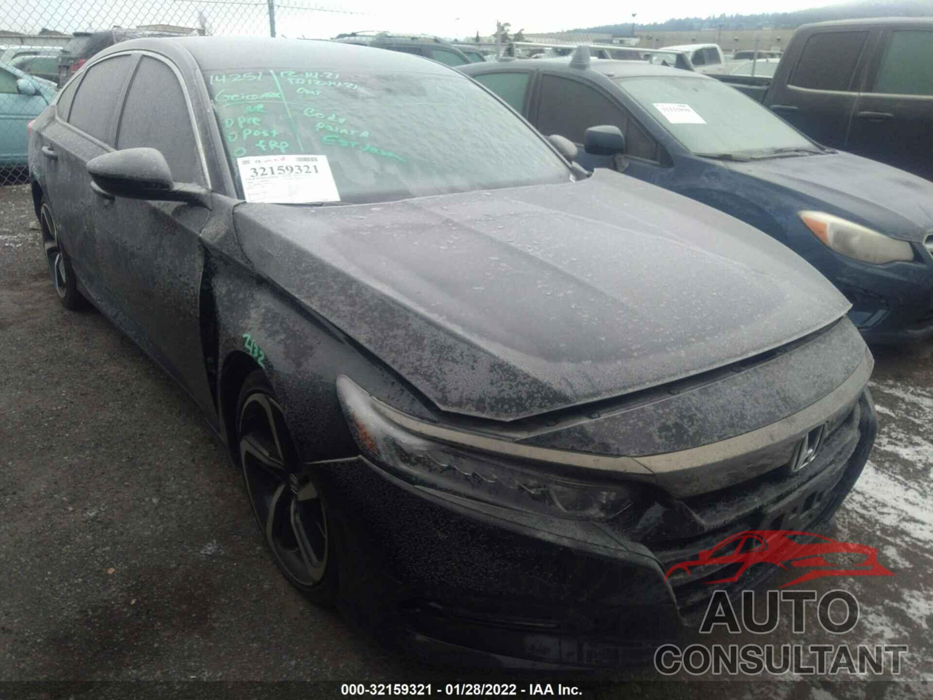 HONDA ACCORD SEDAN 2018 - 1HGCV1F33JA068201