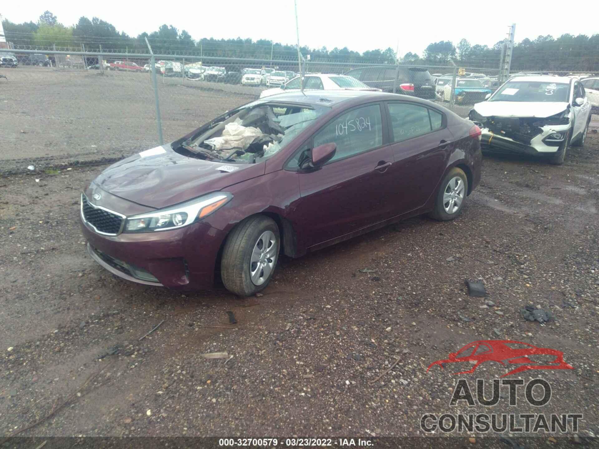 KIA FORTE 2018 - 3KPFK4A78JE257178