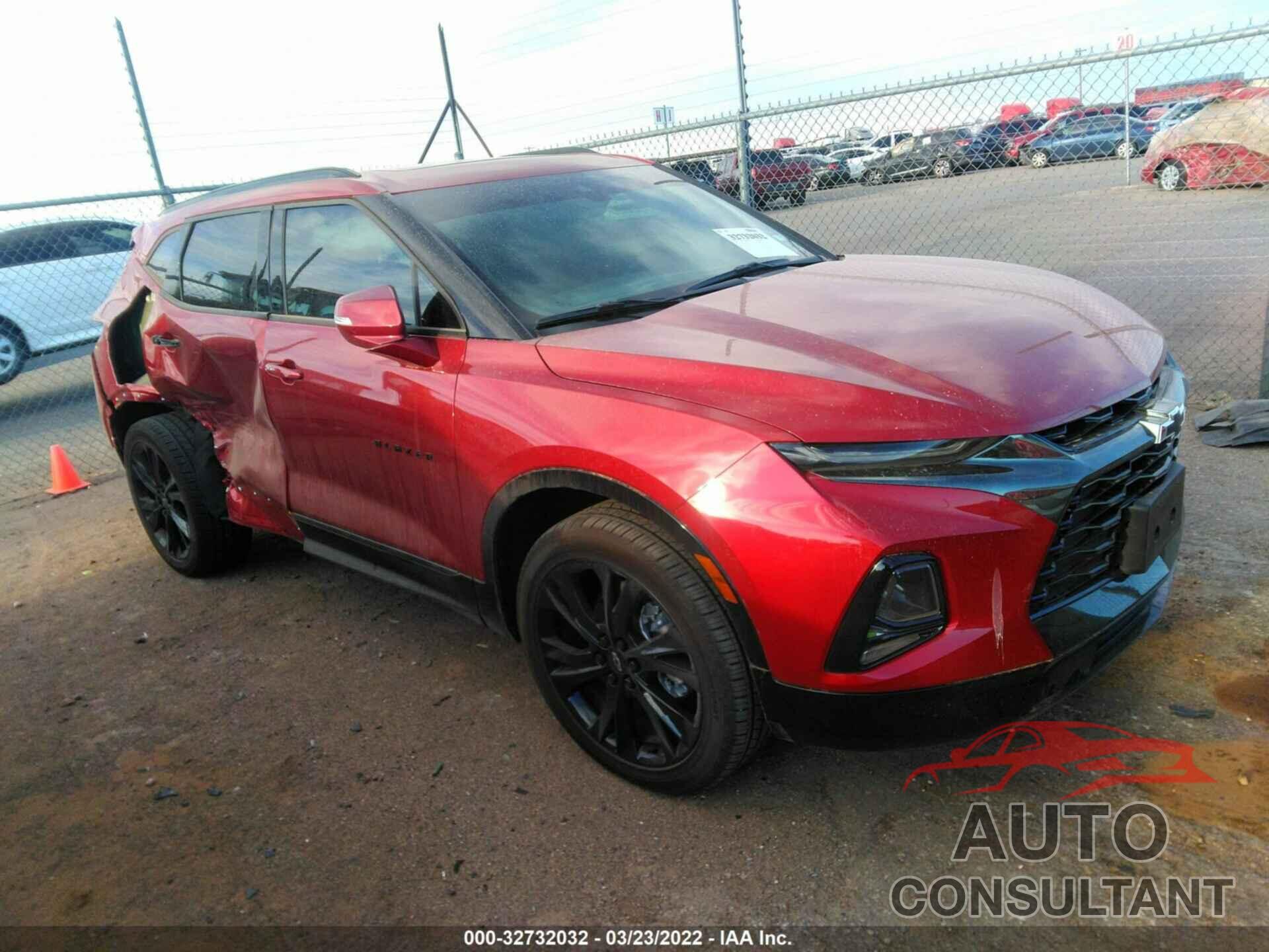 CHEVROLET BLAZER 2022 - 3GNKBERS8NS117885