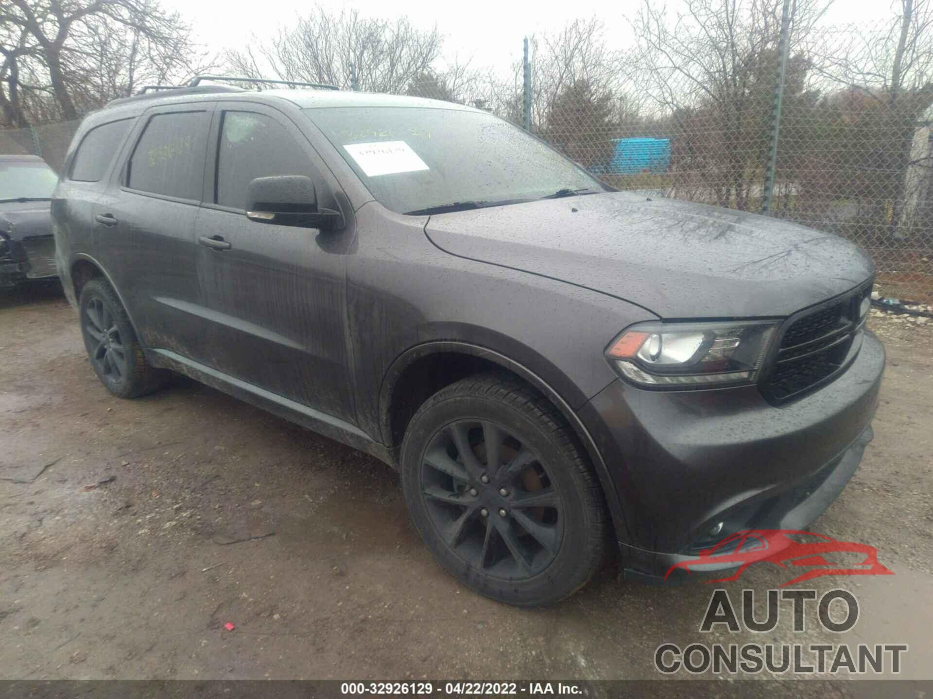 DODGE DURANGO 2017 - 1C4RDJDG5HC611743
