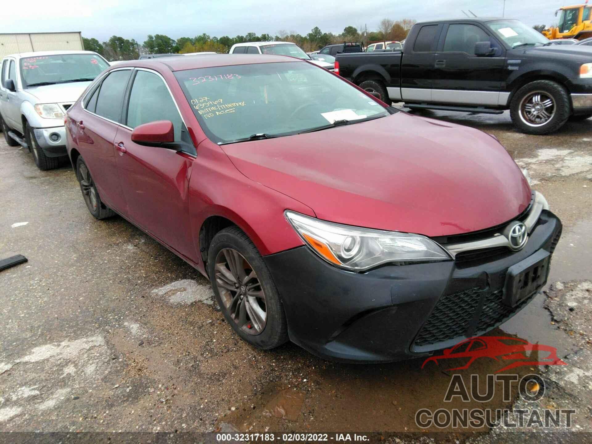 TOYOTA CAMRY 2017 - 4T1BF1FK4HU635969