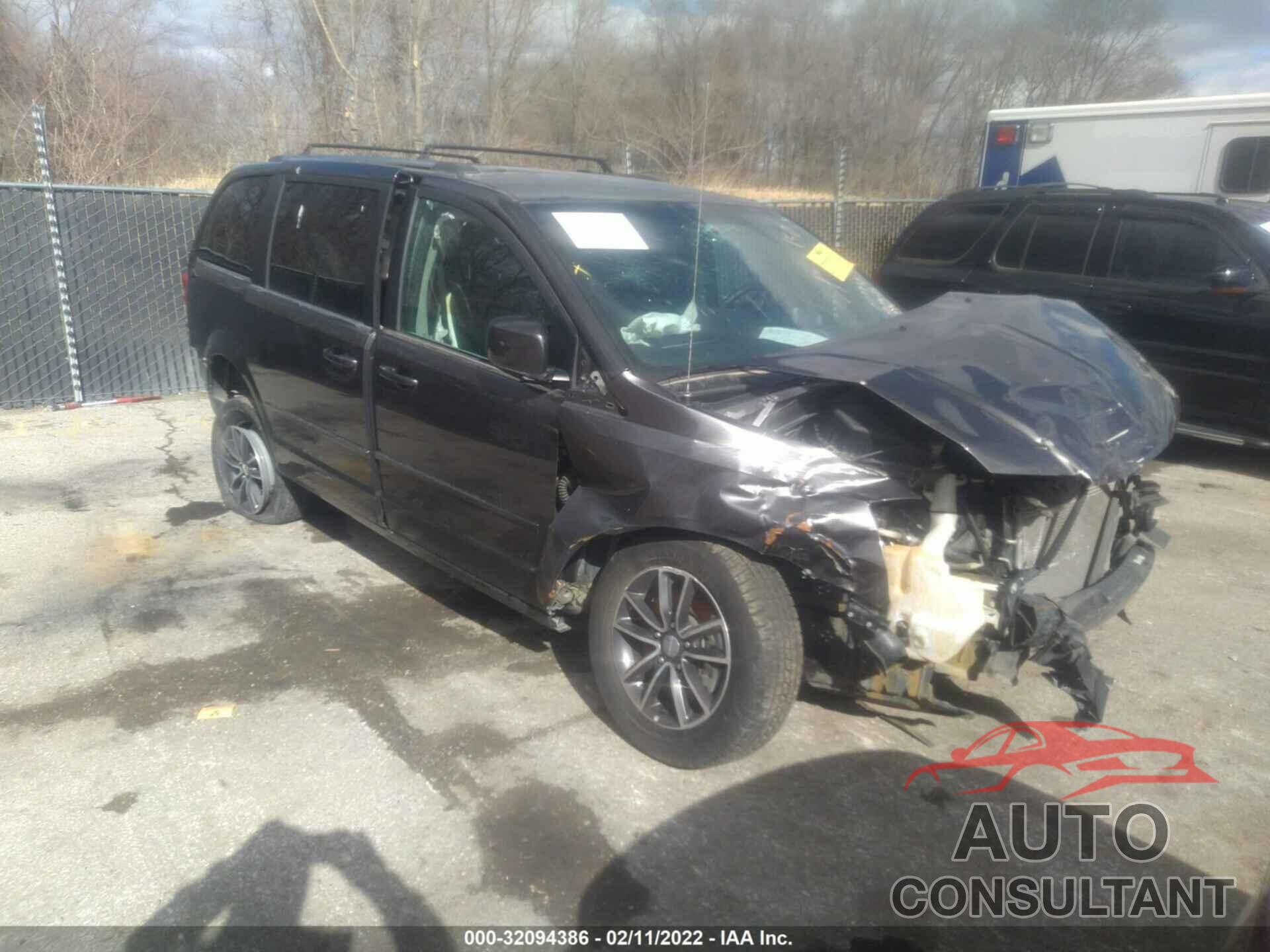 DODGE GRAND CARAVAN 2017 - 2C4RDGCG9HR567032