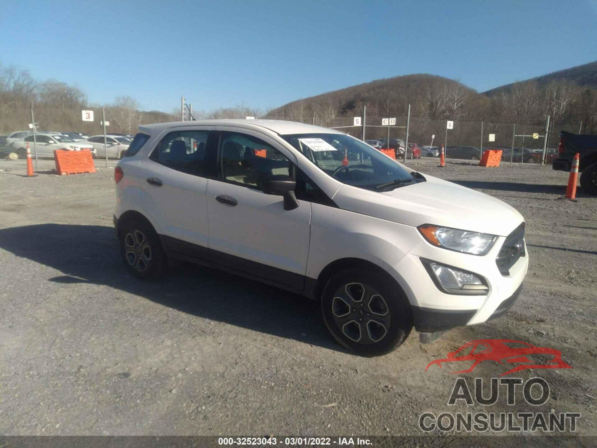 FORD ECOSPORT 2018 - MAJ3P1RE1JC184271