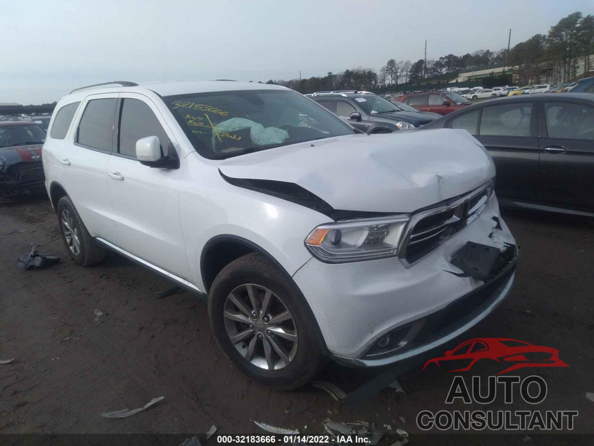 DODGE DURANGO 2016 - 1C4RDJAG6GC486108