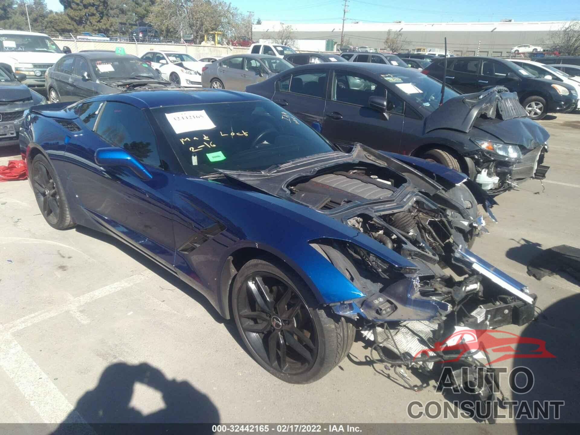 CHEVROLET CORVETTE 2017 - 1G1YB2D77H5106856