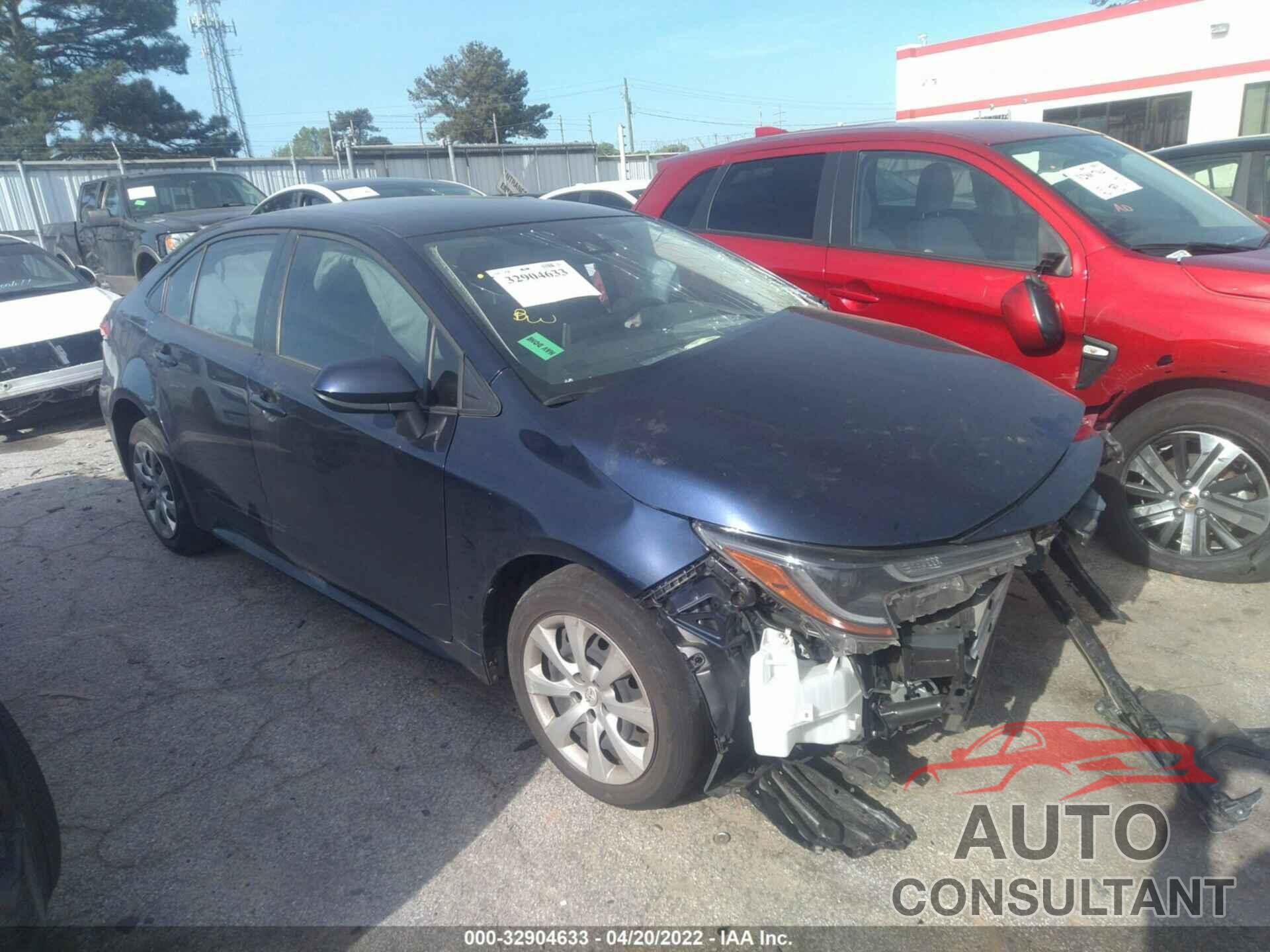 TOYOTA COROLLA 2020 - JTDEPRAE8LJ073342