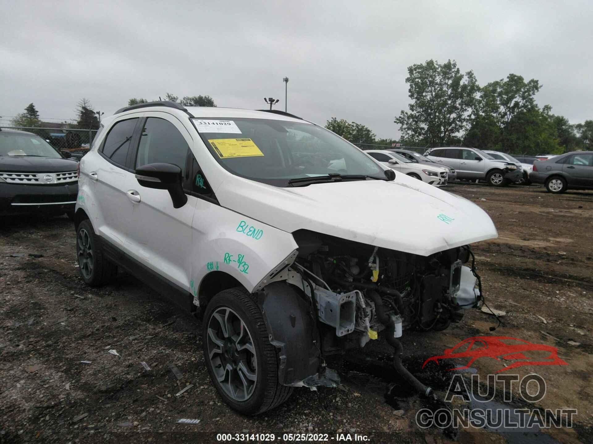 FORD ECOSPORT 2019 - MAJ6S3JLXKC257205