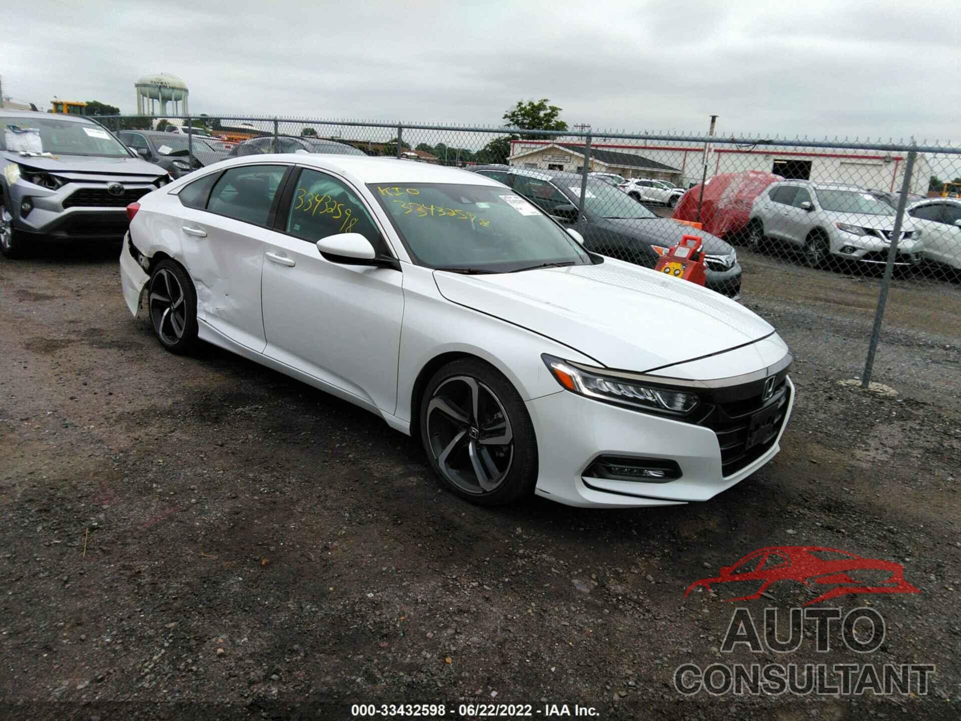 HONDA ACCORD SEDAN 2019 - 1HGCV1F32KA134089