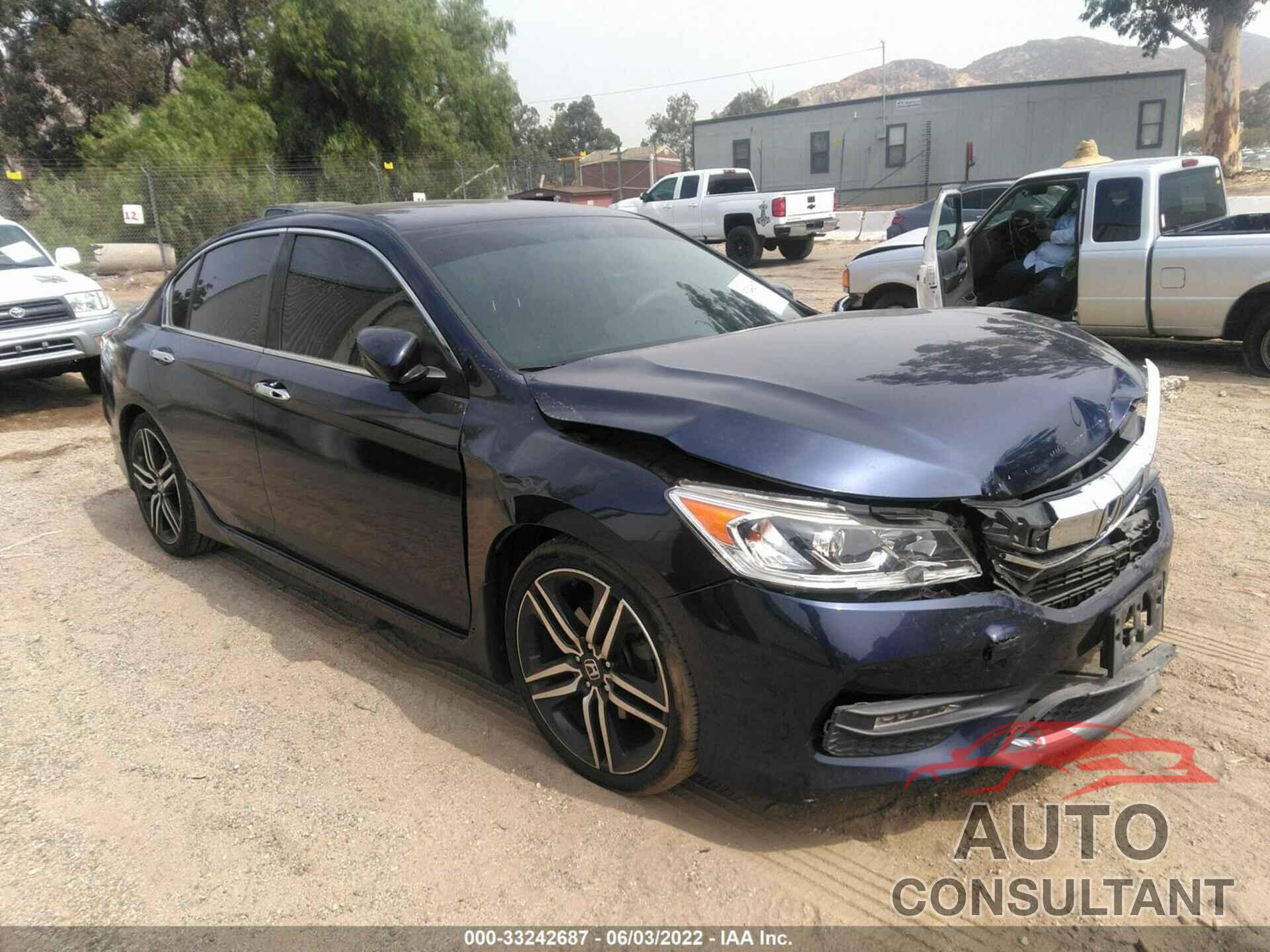 HONDA ACCORD SEDAN 2016 - 1HGCR2F54GA195320