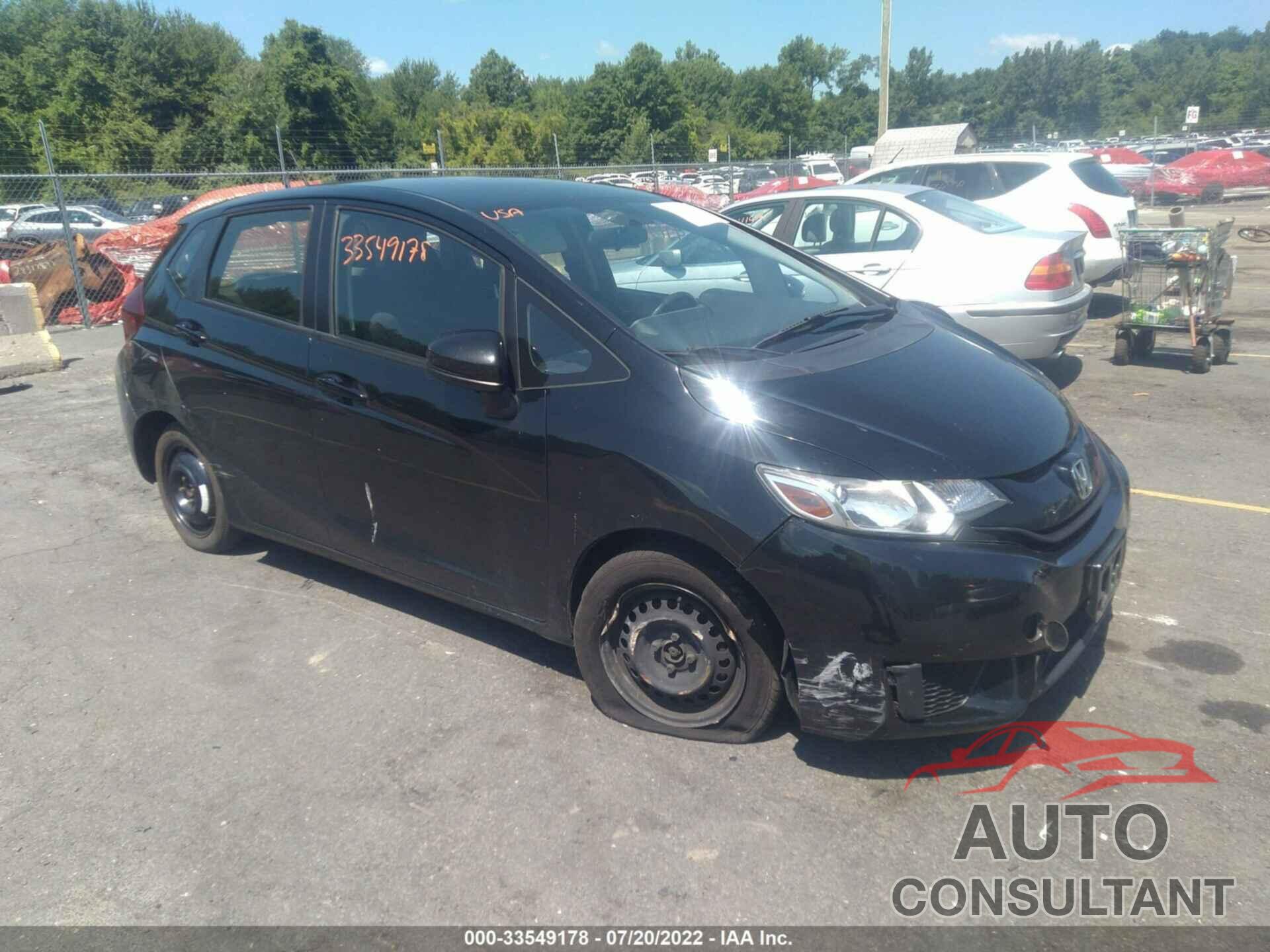 HONDA FIT 2016 - JHMGK5H52GX028873