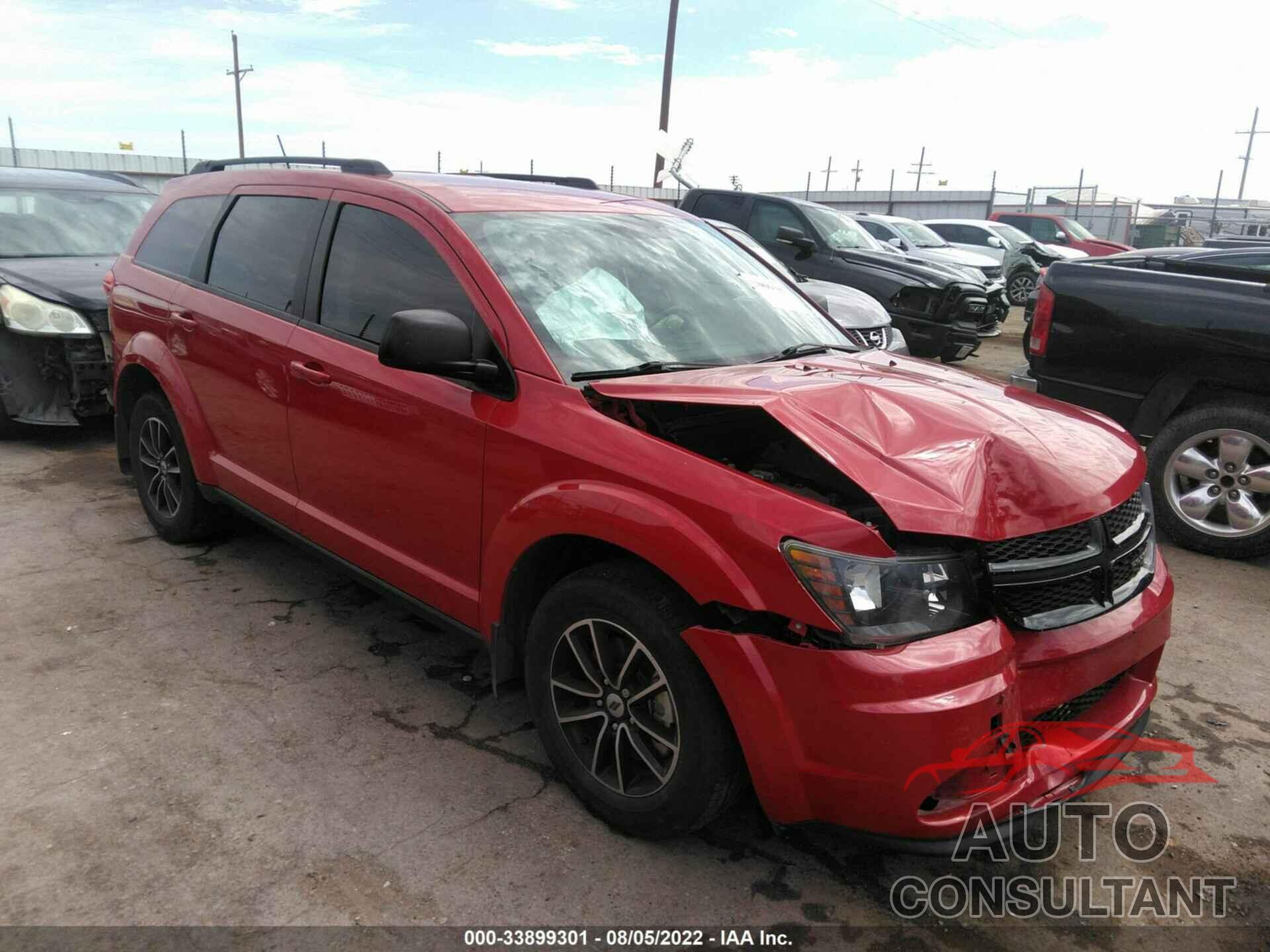 DODGE JOURNEY 2018 - 3C4PDDAG5JT278094