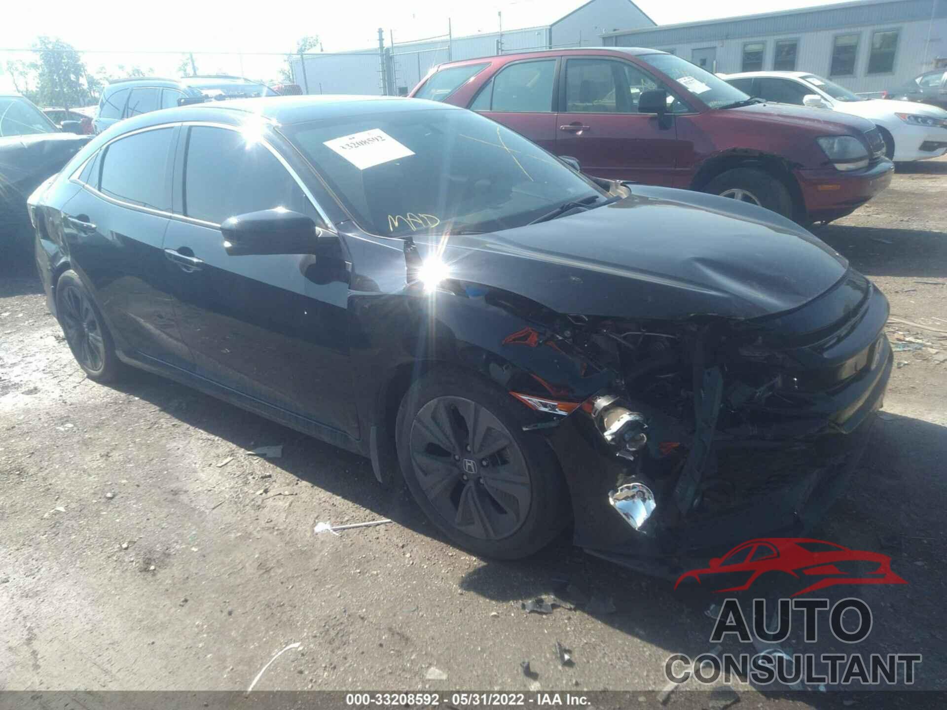 HONDA CIVIC HATCHBACK 2018 - SHHFK7H57JU237163