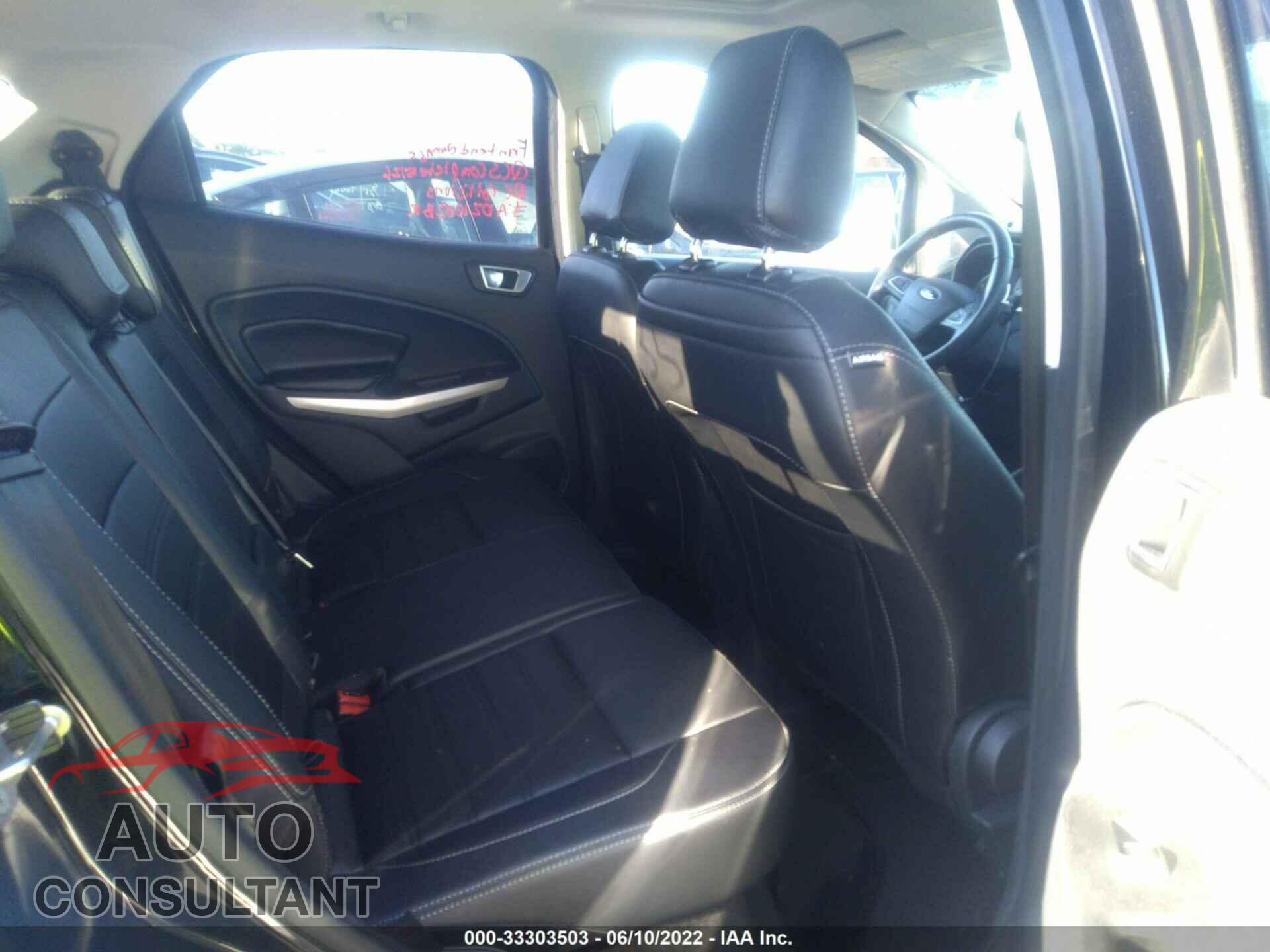 FORD ECOSPORT 2020 - MAJ6S3KL2LC331863