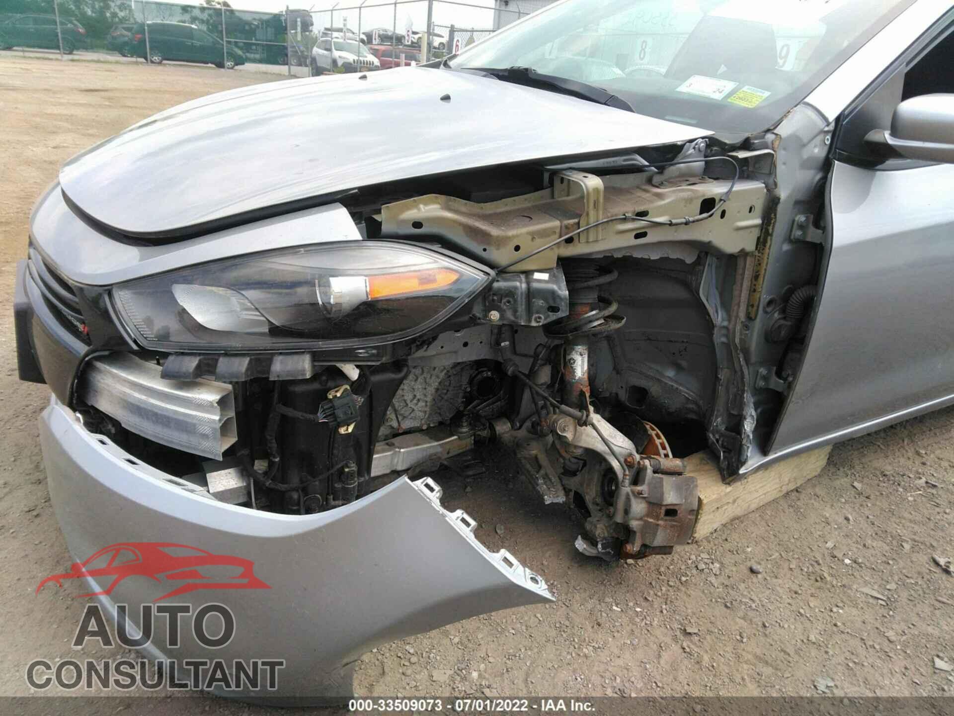 DODGE DART 2016 - 1C3CDFAA8GD508123