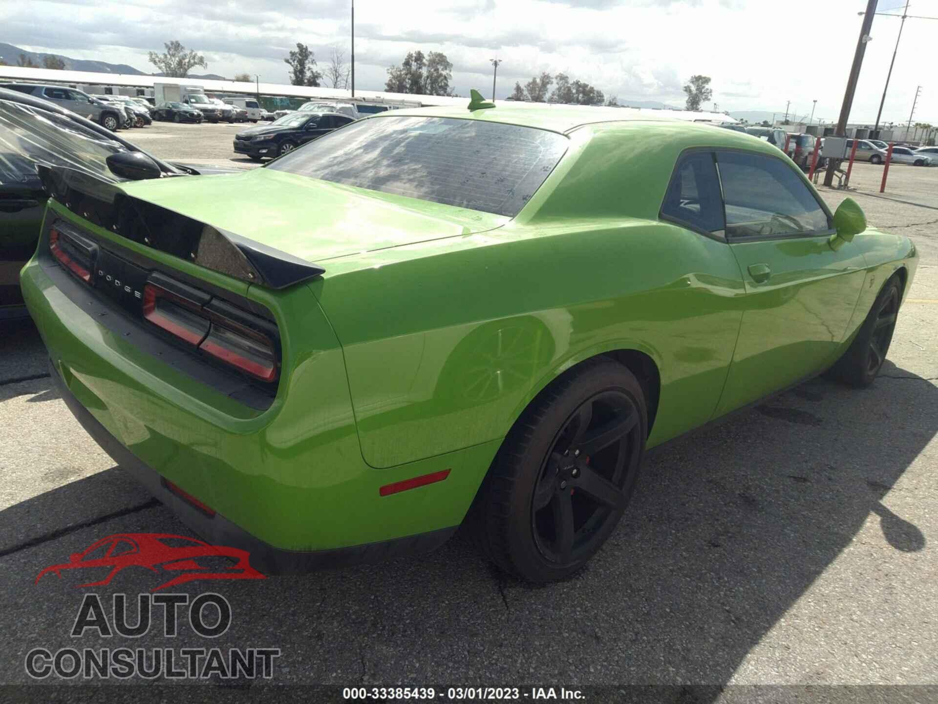 DODGE CHALLENGER 2017 - 2C3CDZC98HH558142