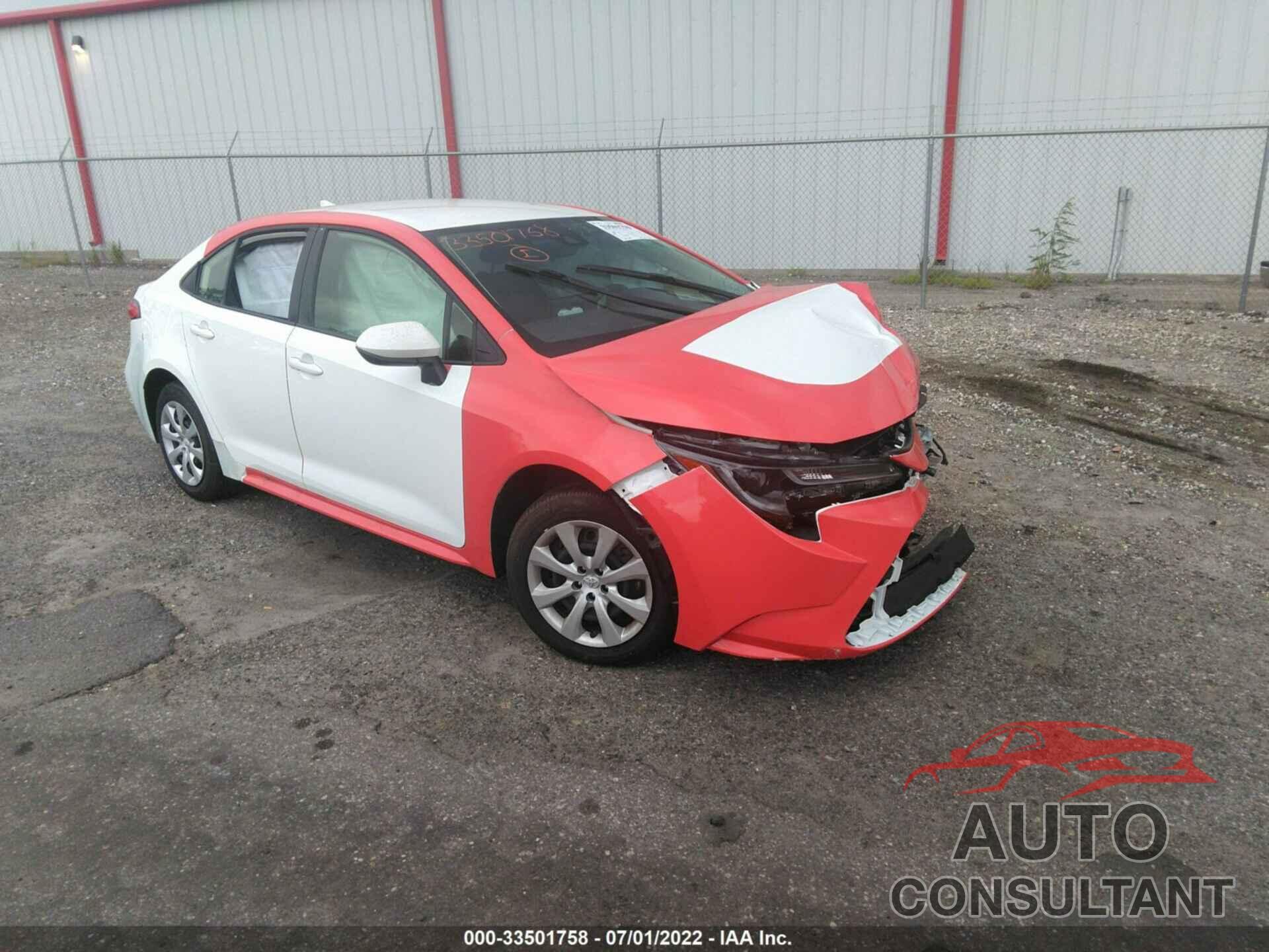 TOYOTA COROLLA 2022 - JTDEPMAE1N3006155