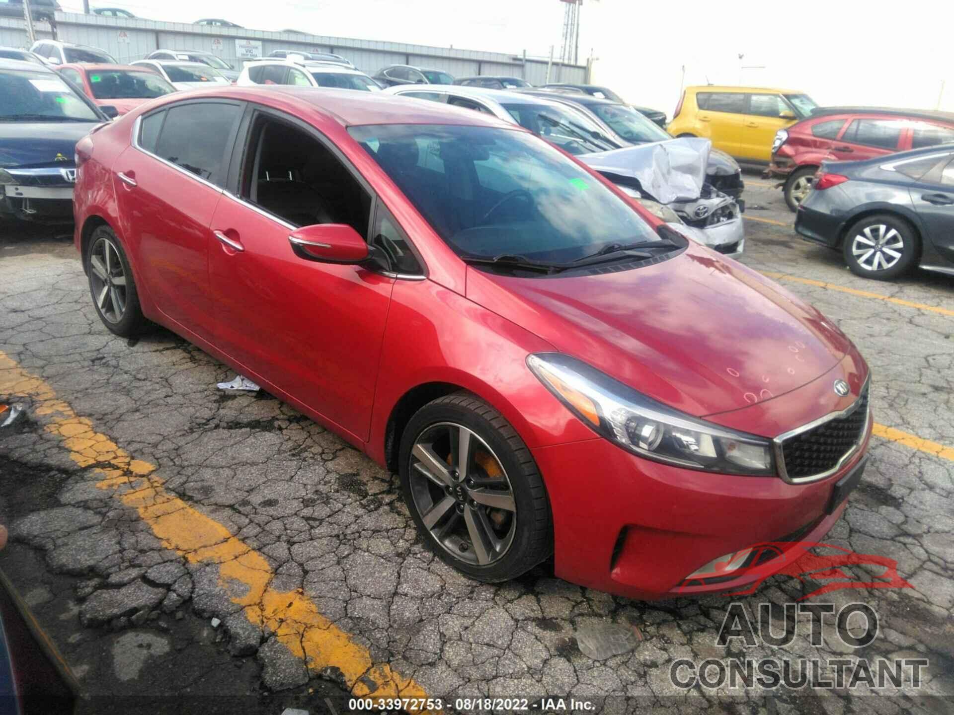 KIA FORTE 2017 - 3KPFL4A87HE036395