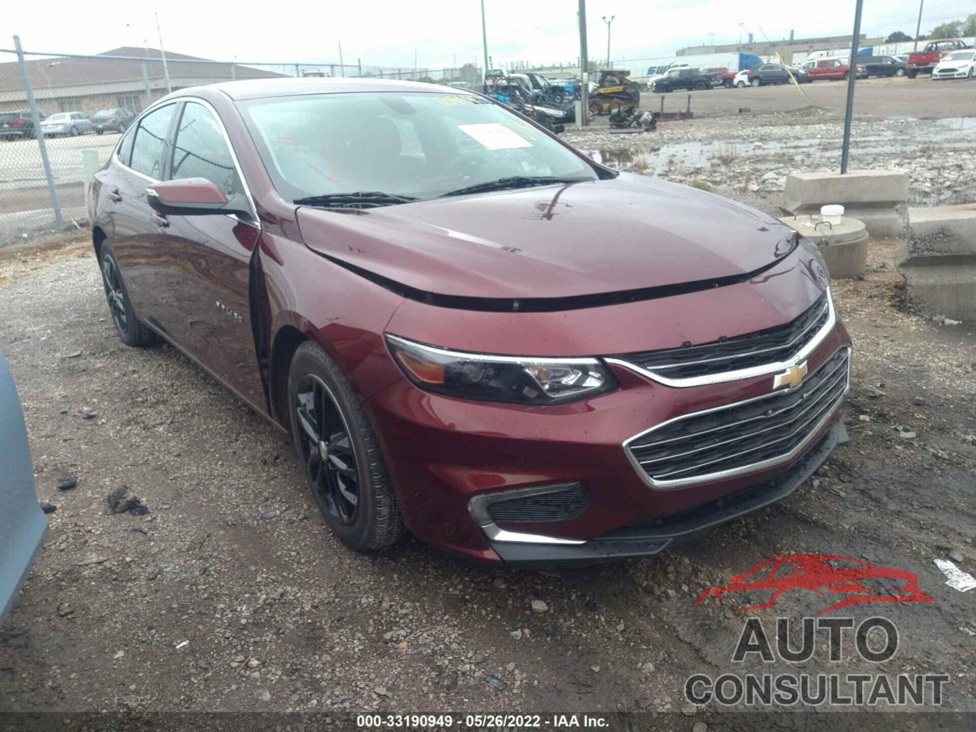 CHEVROLET MALIBU 2016 - 1G1ZE5STXGF240184