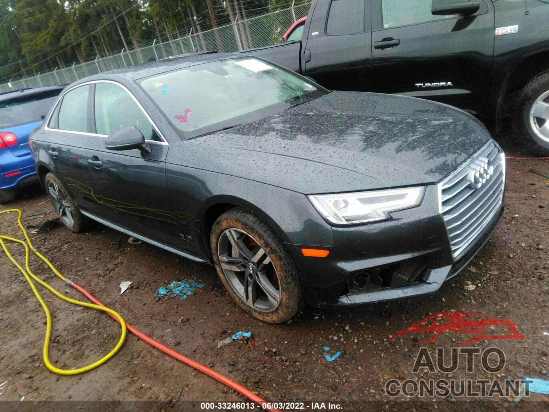 AUDI A4 2018 - WAUENAF41JA067710