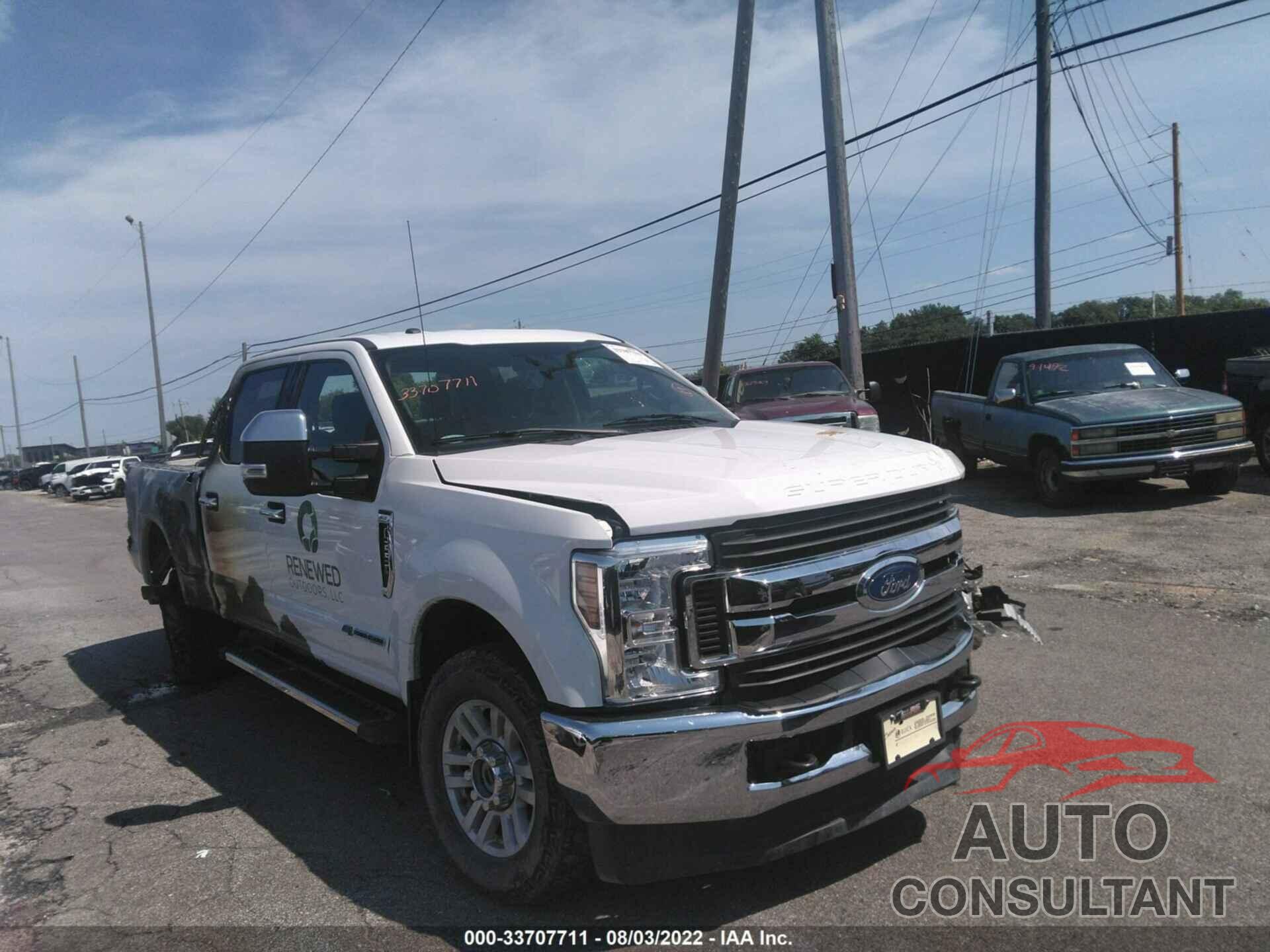 FORD SUPER DUTY F-250 SRW 2018 - 1FT7W2BT7JEB39286